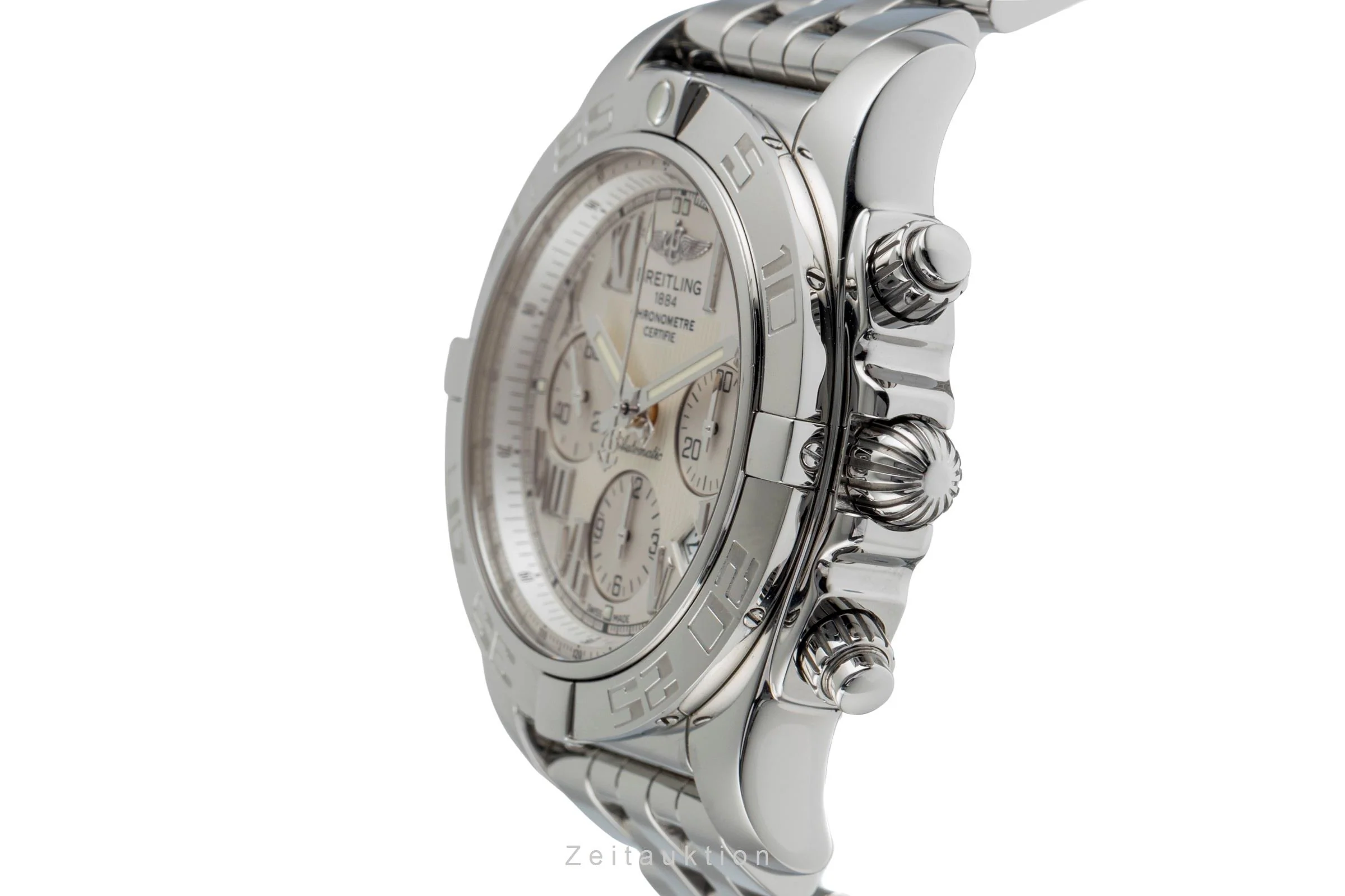 Breitling Chronomat 44 chronograph steel automatic men's watch AB0110  A011G76PA  [2503504] - Image 7