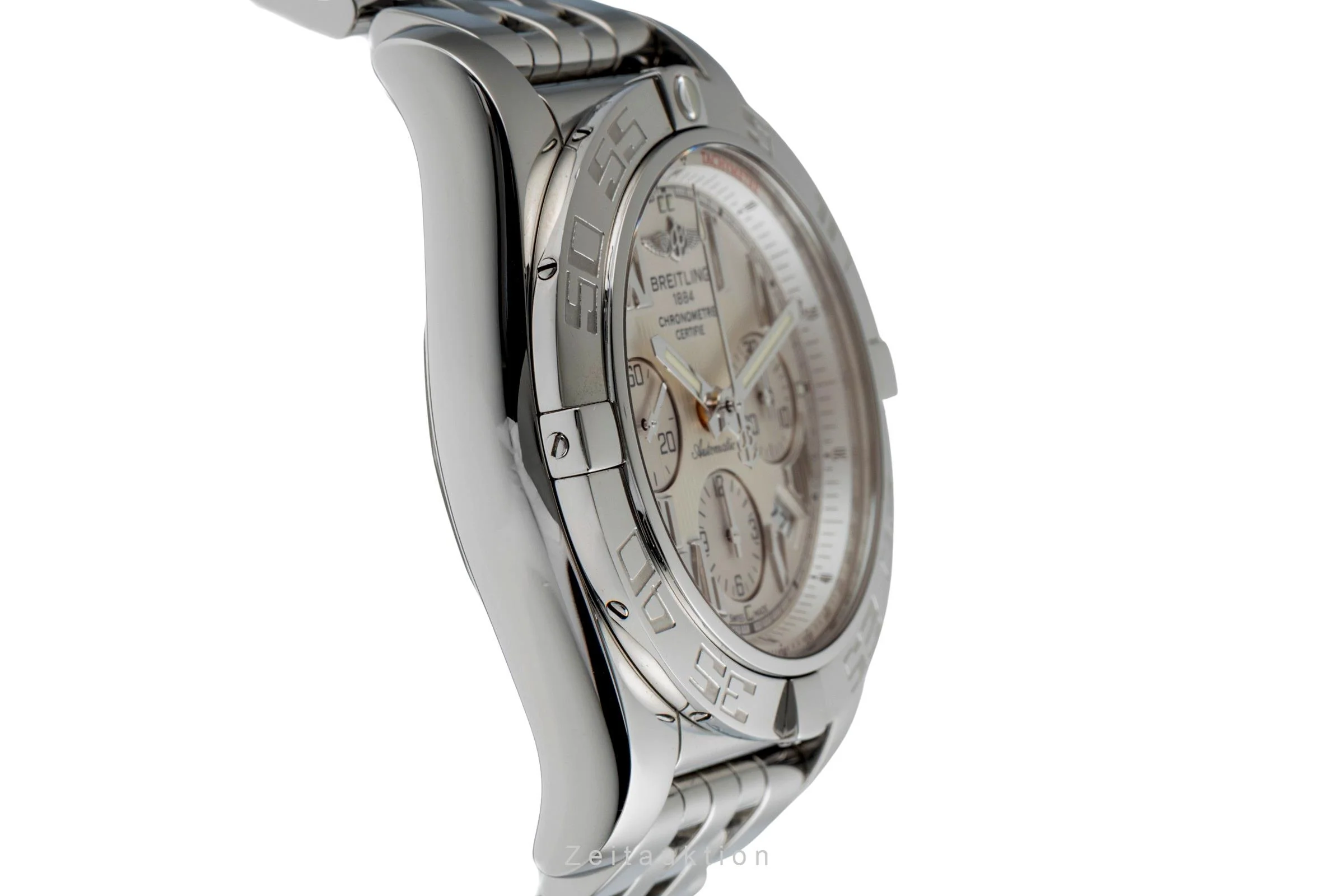 Breitling Chronomat 44 chronograph steel automatic men's watch AB0110  A011G76PA  [2503504] - Image 8