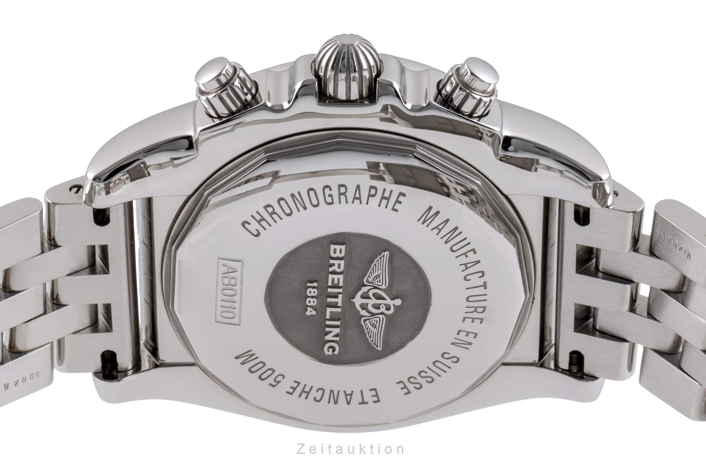 Breitling Chronomat 44 chronograph steel automatic men's watch AB0110,  AB011M24PA  [2500950] - Image 10