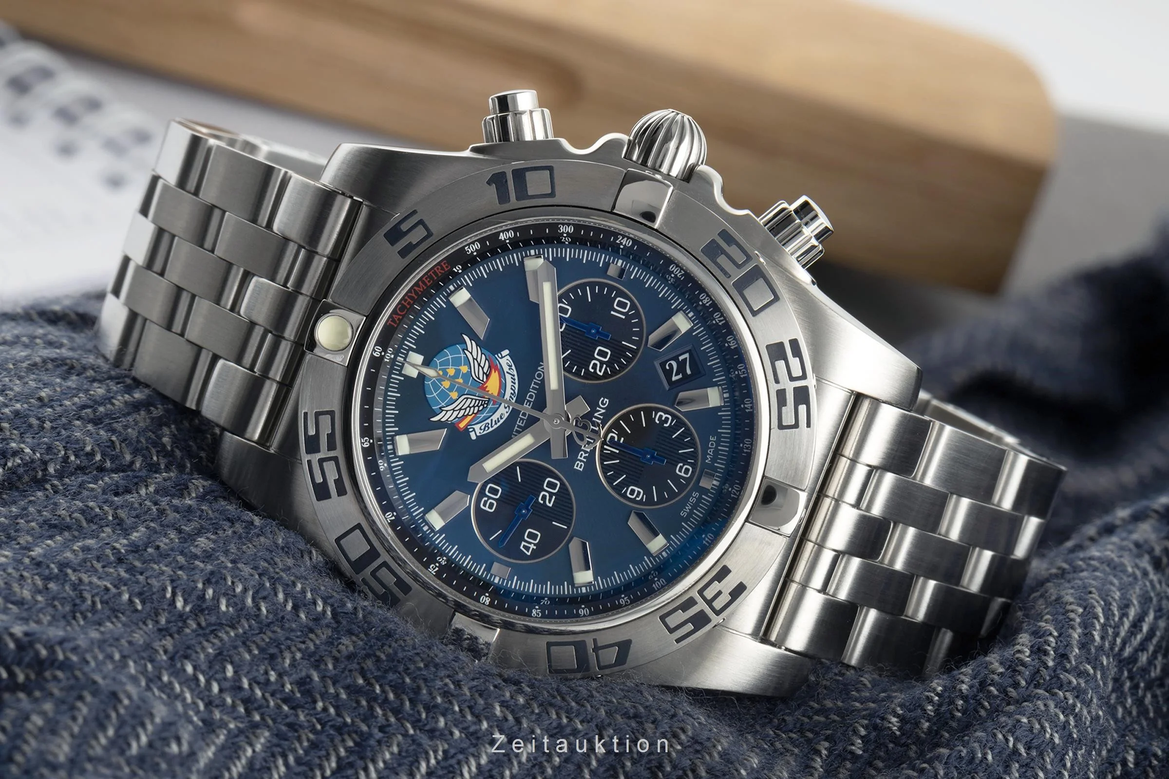 Breitling Chronomat 44 chronograph steel automatic men's watch AB0110 Limited  [2304837] - Image 2