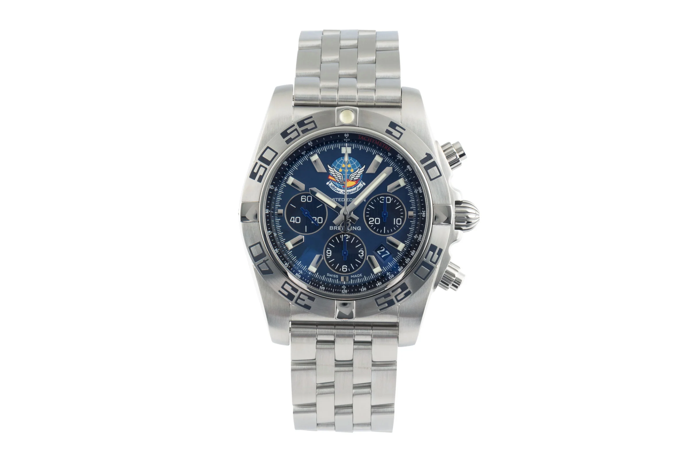 Breitling Chronomat 44 chronograph steel automatic men's watch AB0110 Limited  [2304837] - Image 4