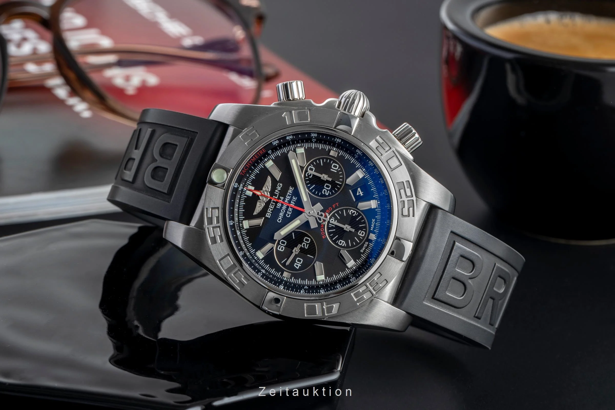 Breitling Chronomat 44 chronograph steel automatic men's watch AB011010/BB08	  [2505429] - Image 3