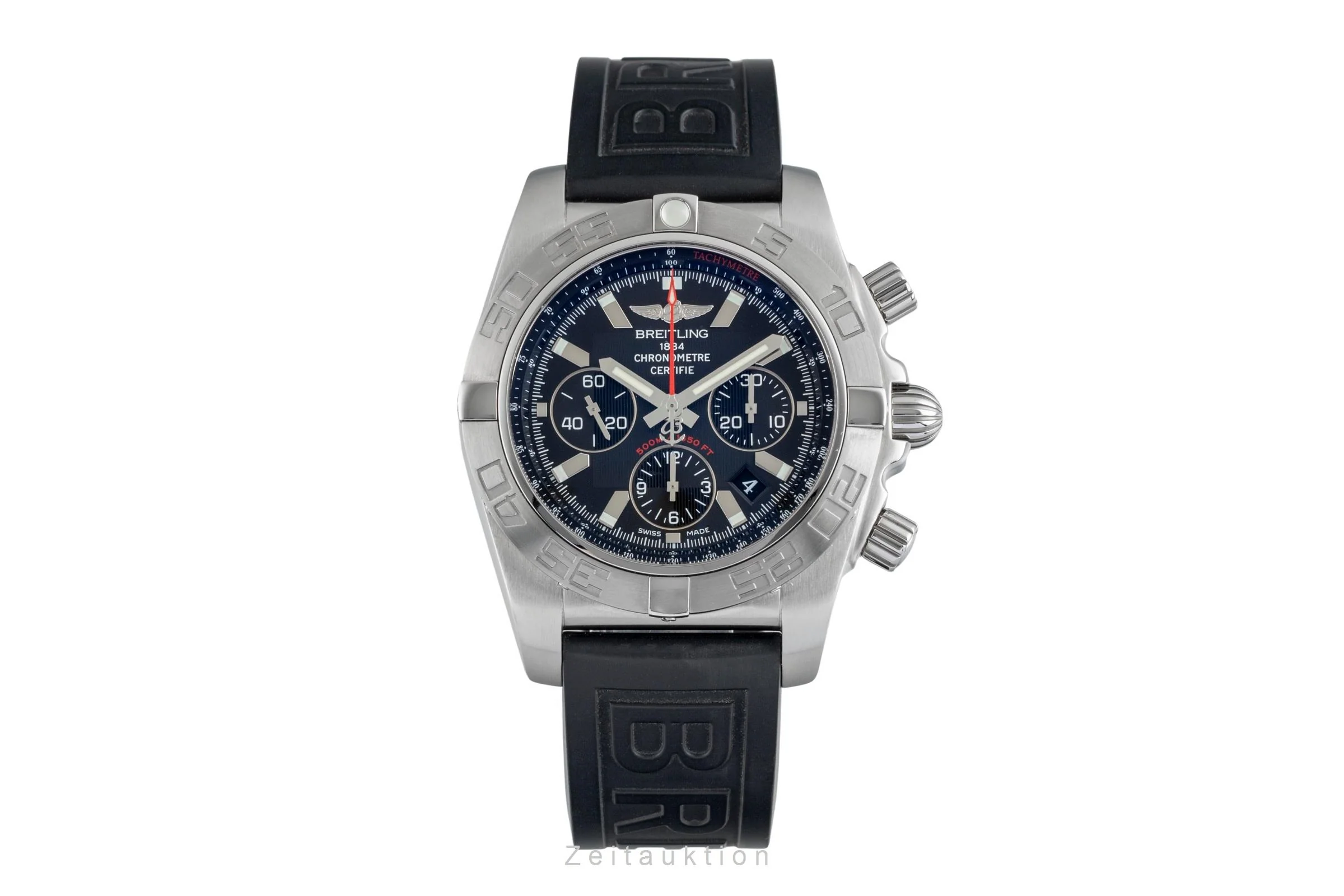 Breitling Chronomat 44 chronograph steel automatic men's watch AB011010/BB08	  [2505429] - Image 5
