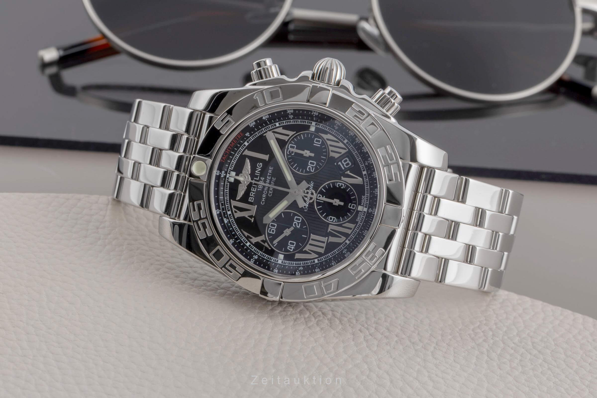 Breitling Chronomat 44 chronograph steel automatic men's watch AB011012/B956  [2502449] - Image 3