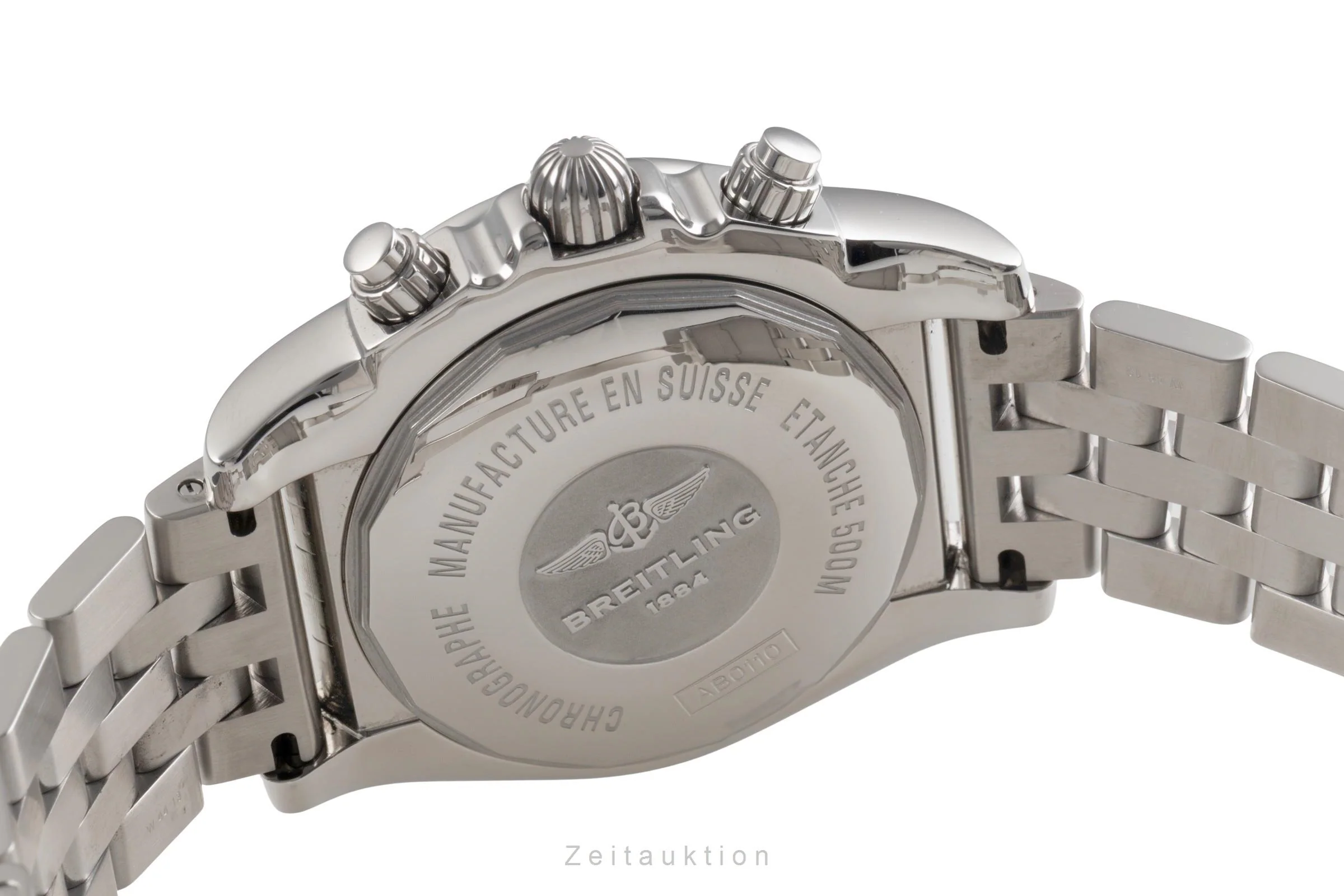 Breitling Chronomat 44 chronograph steel automatic men's watch AB011012/B967  [2503503] - Image 11