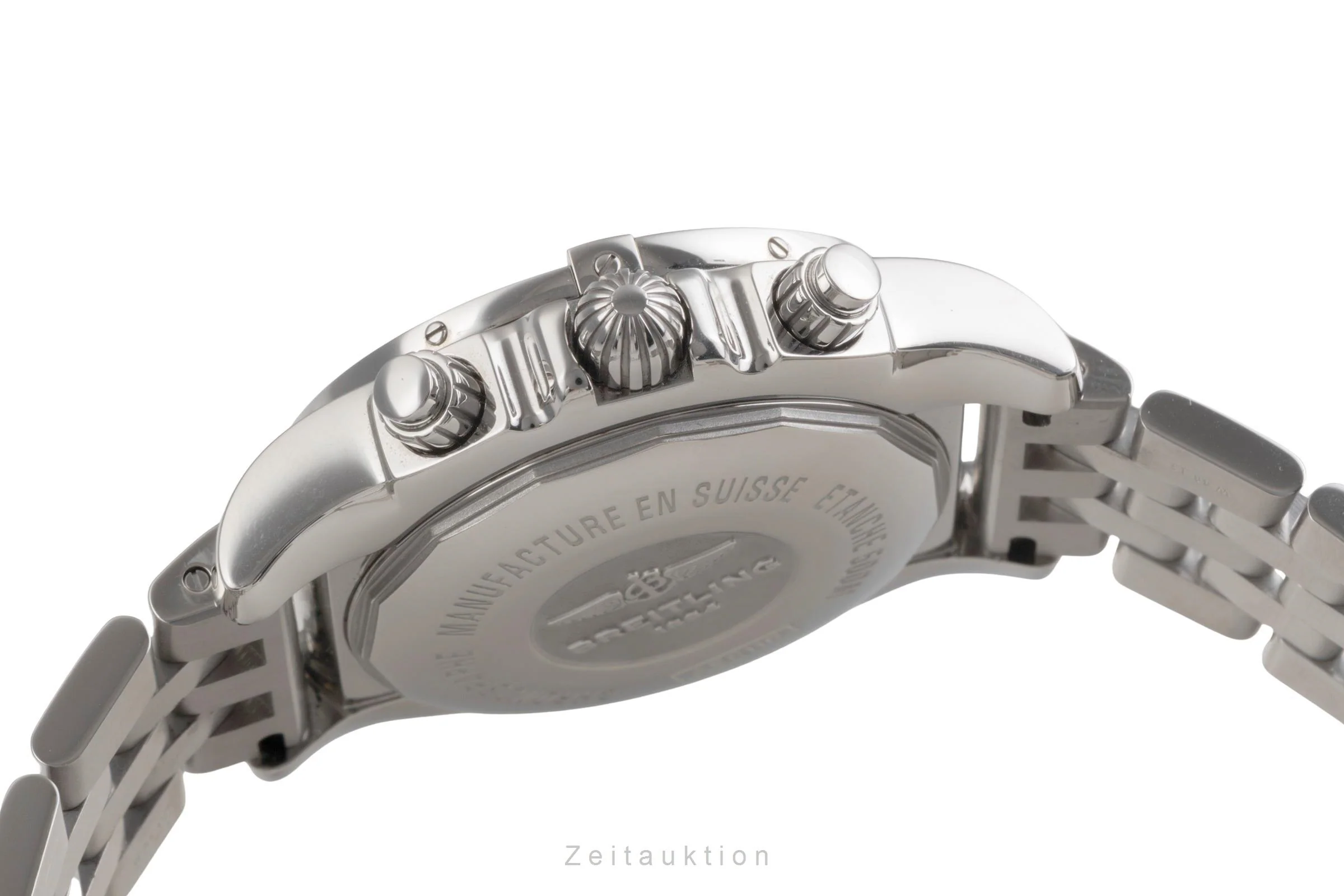Breitling Chronomat 44 chronograph steel automatic men's watch AB011012/B967  [2503503] - Image 12