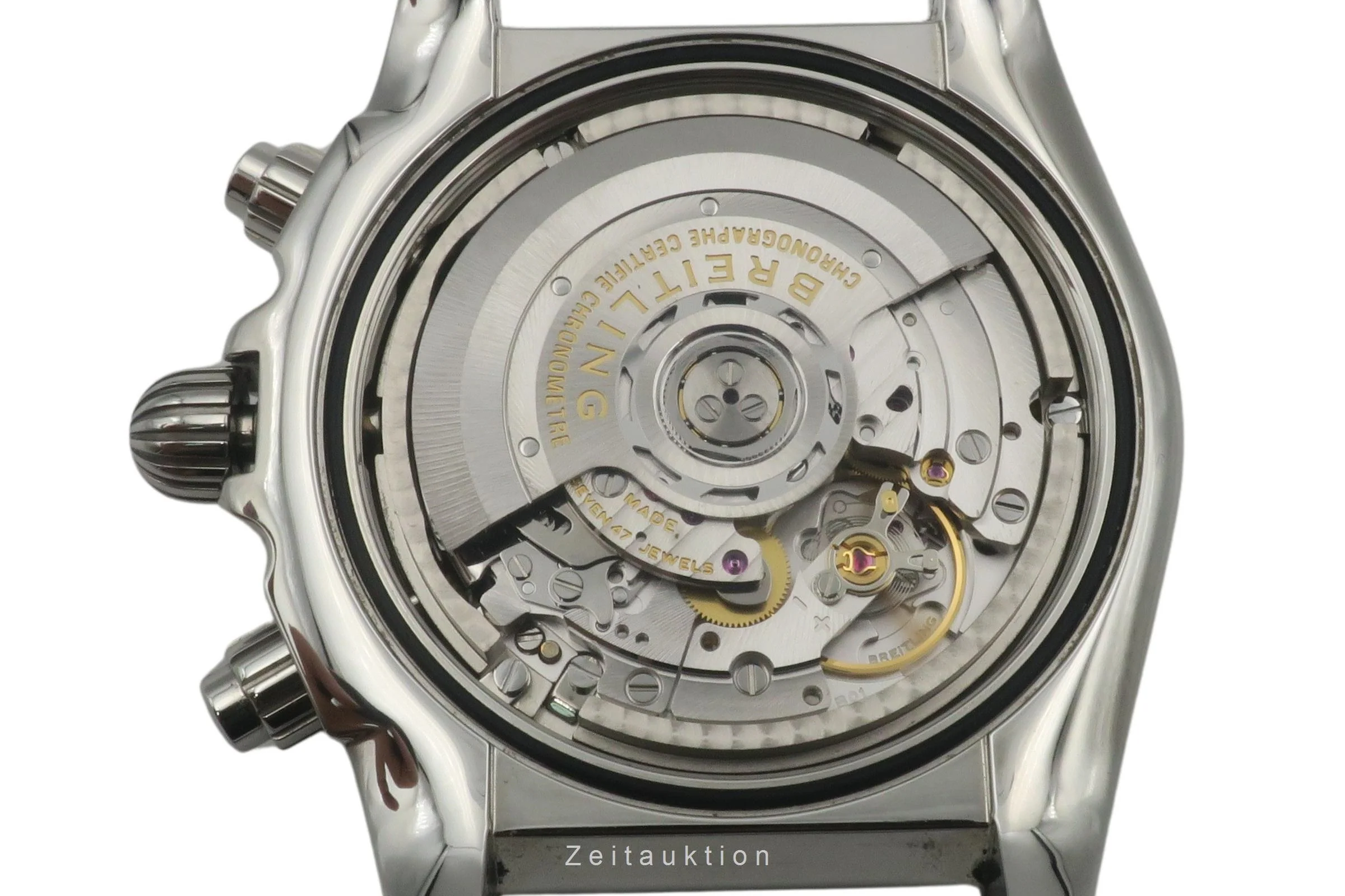 Breitling Chronomat 44 chronograph steel automatic men's watch AB011012/B967  [2503503] - Image 14