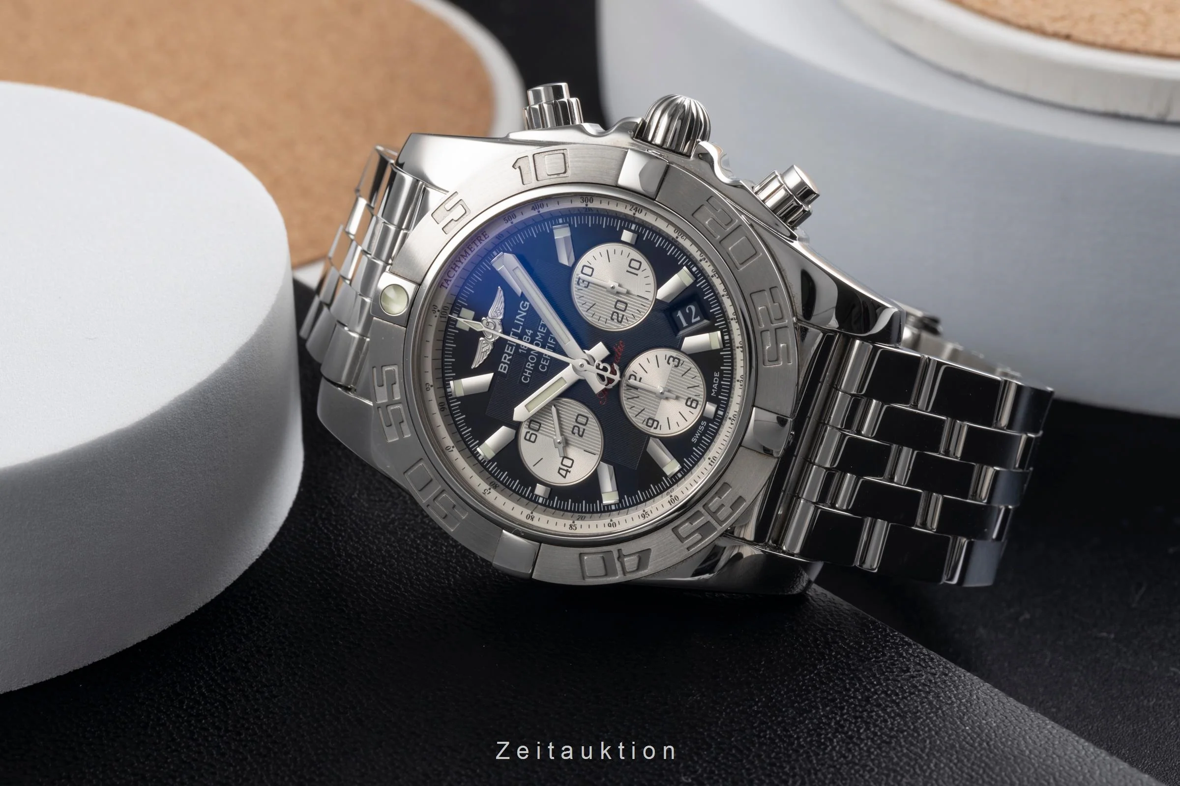 Breitling Chronomat 44 chronograph steel automatic men's watch AB011012/B967  [2503503] - Image 3