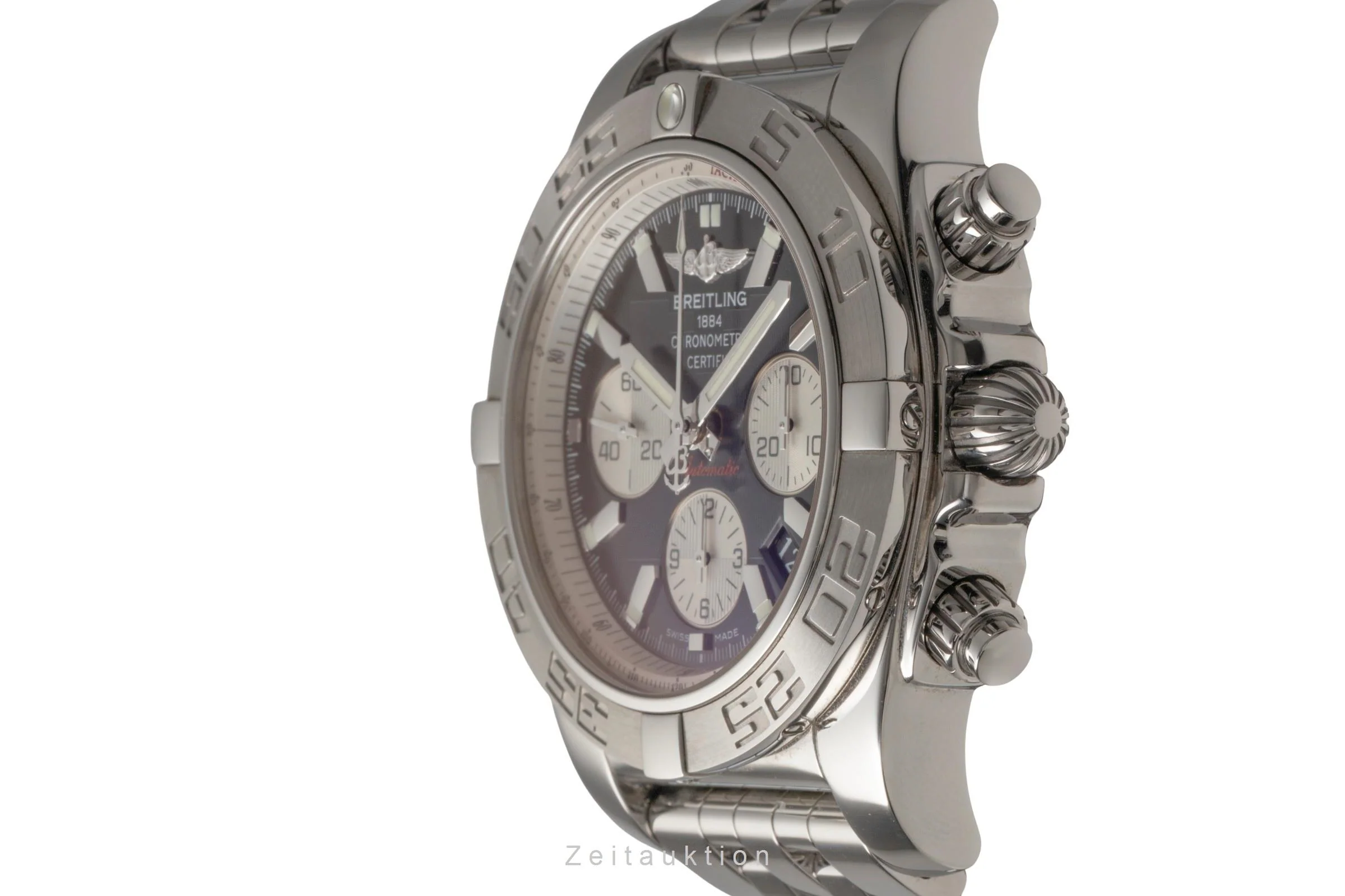 Breitling Chronomat 44 chronograph steel automatic men's watch AB011012/B967  [2503503] - Image 7