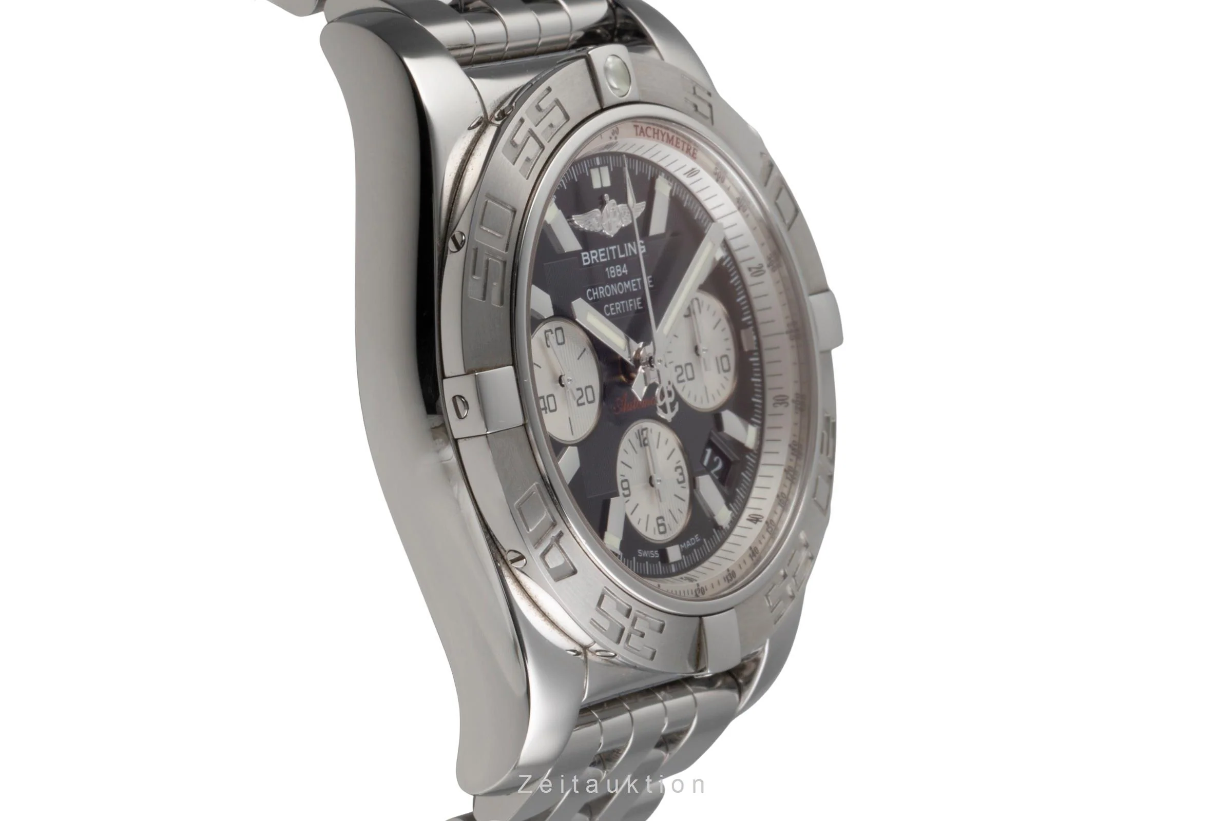 Breitling Chronomat 44 chronograph steel automatic men's watch AB011012/B967  [2503503] - Image 8