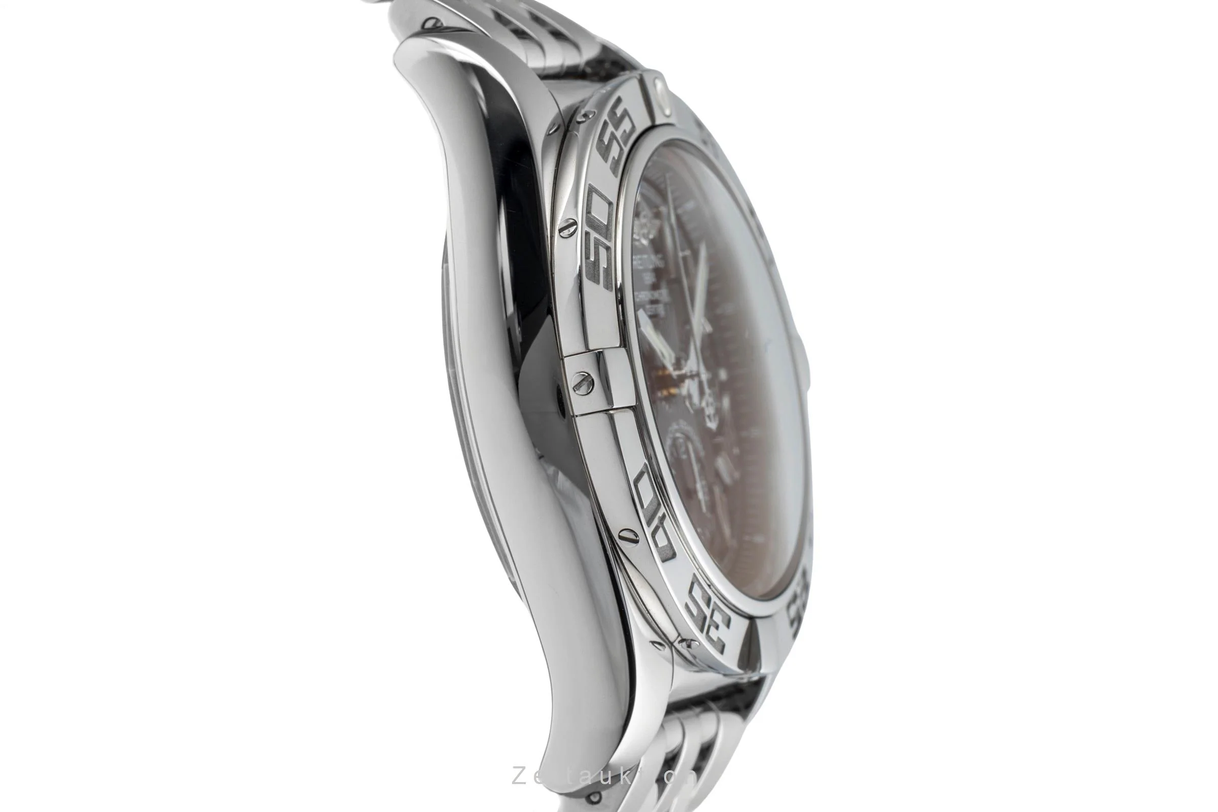 Breitling Chronomat 44 chronograph steel automatic men's watch AB011012/BD89  [2502919] - Image 8