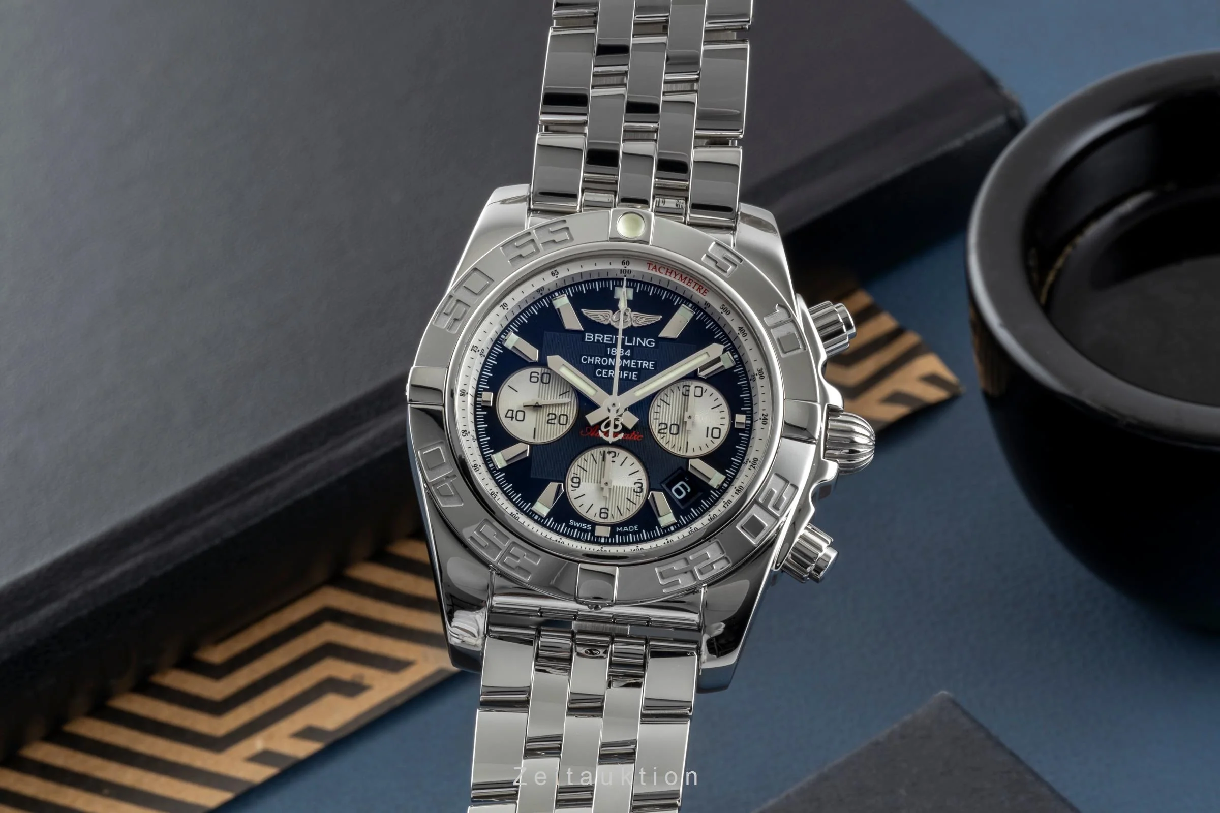 Breitling Chronomat 44 chronograph steel automatic men's watch AB011012/BE69	  [2505629] - Image 2