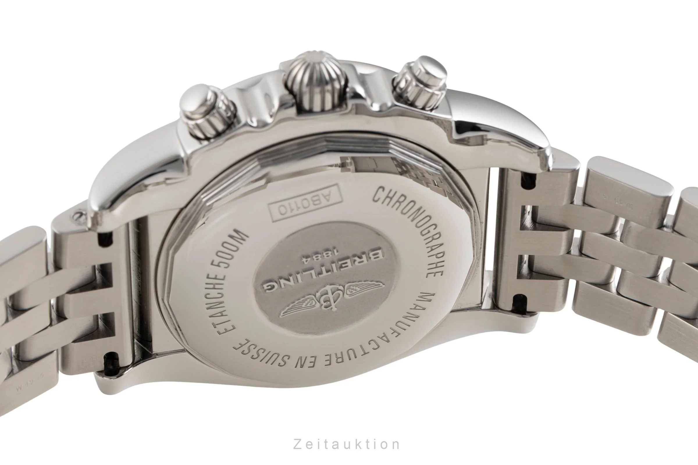 Breitling Chronomat 44 chronograph steel automatic men's watch AB011012/BE69/388A  [2600304] - Image 11