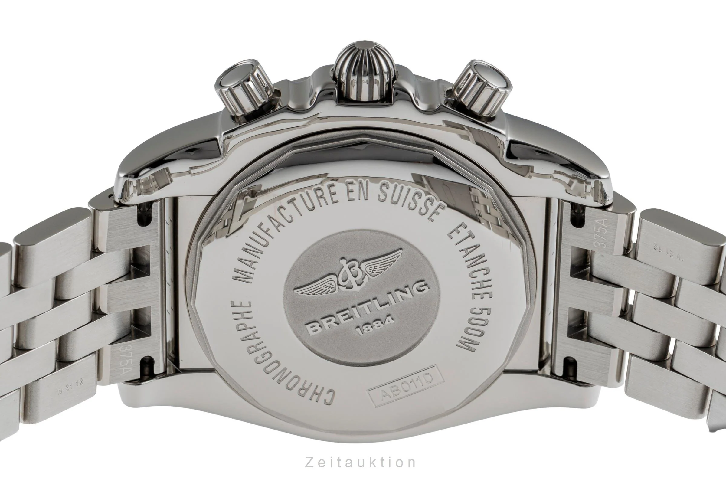 Breitling Chronomat 44 chronograph steel automatic men's watch AB011012/C788  [2503686] - Image 11