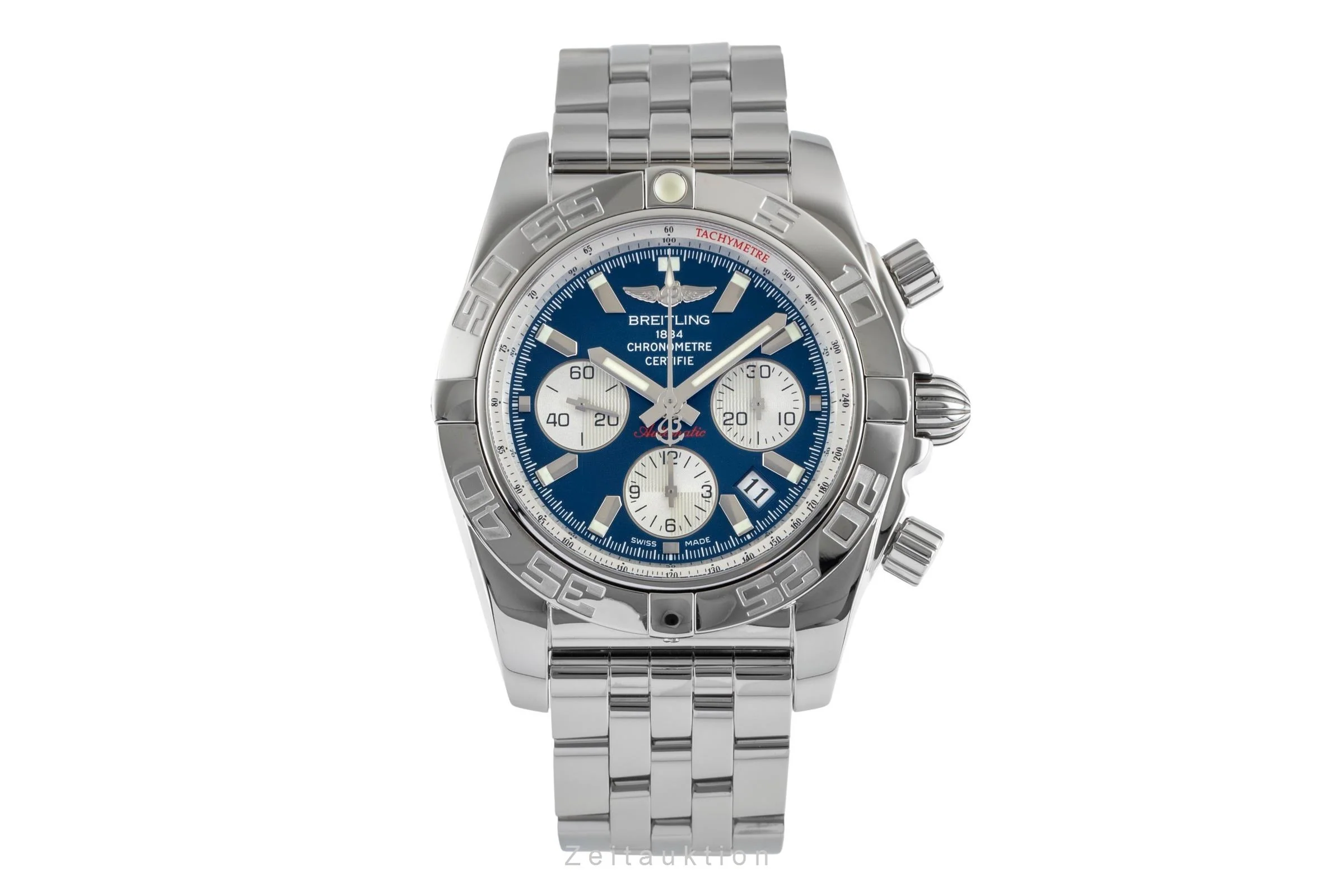 Breitling Chronomat 44 chronograph steel automatic men's watch AB011012/C788  [2503686] - Image 5