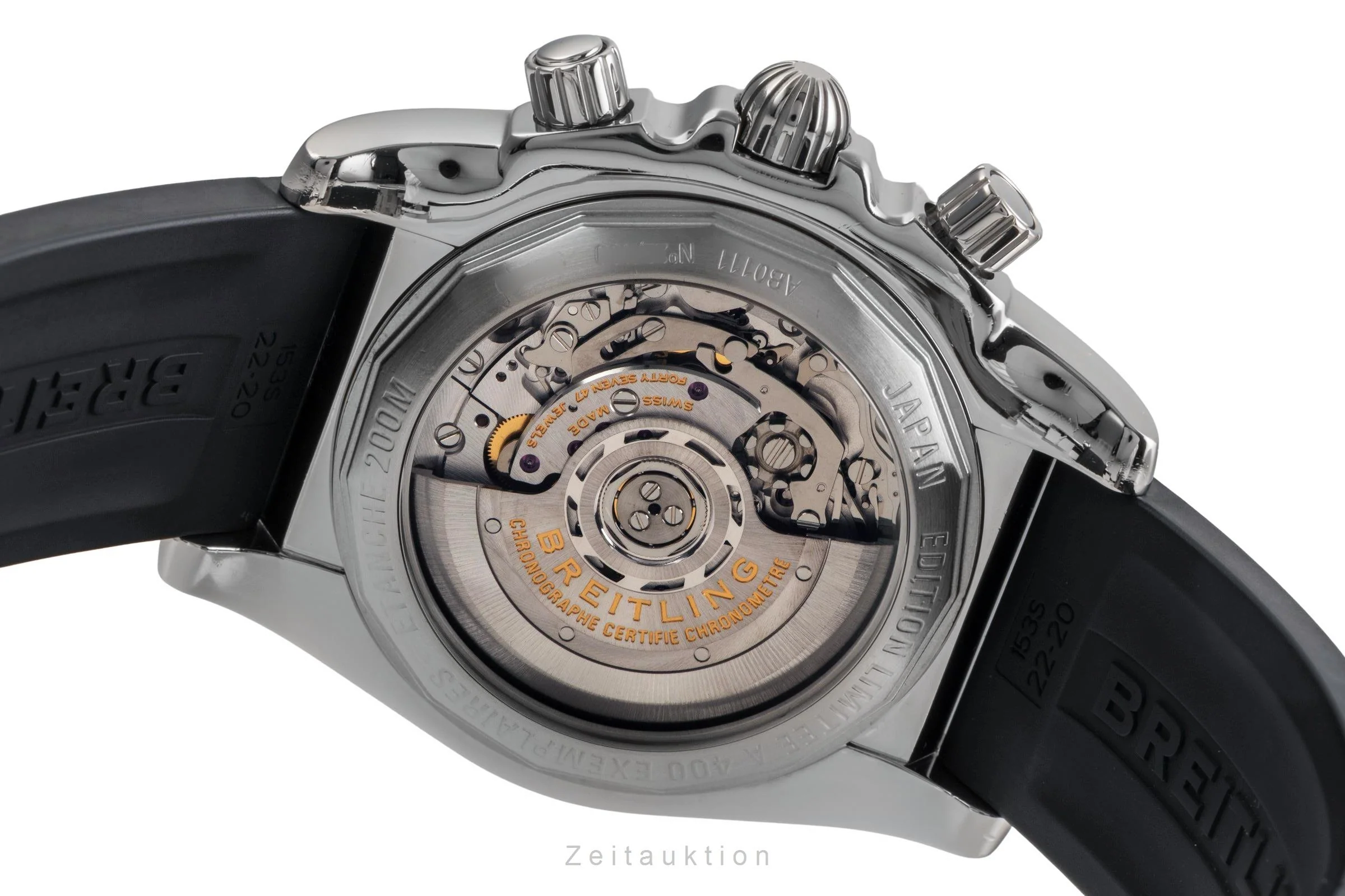 Breitling Chronomat 44 chronograph steel automatic men's watch AB0111 Limited  [2503080] - Image 12