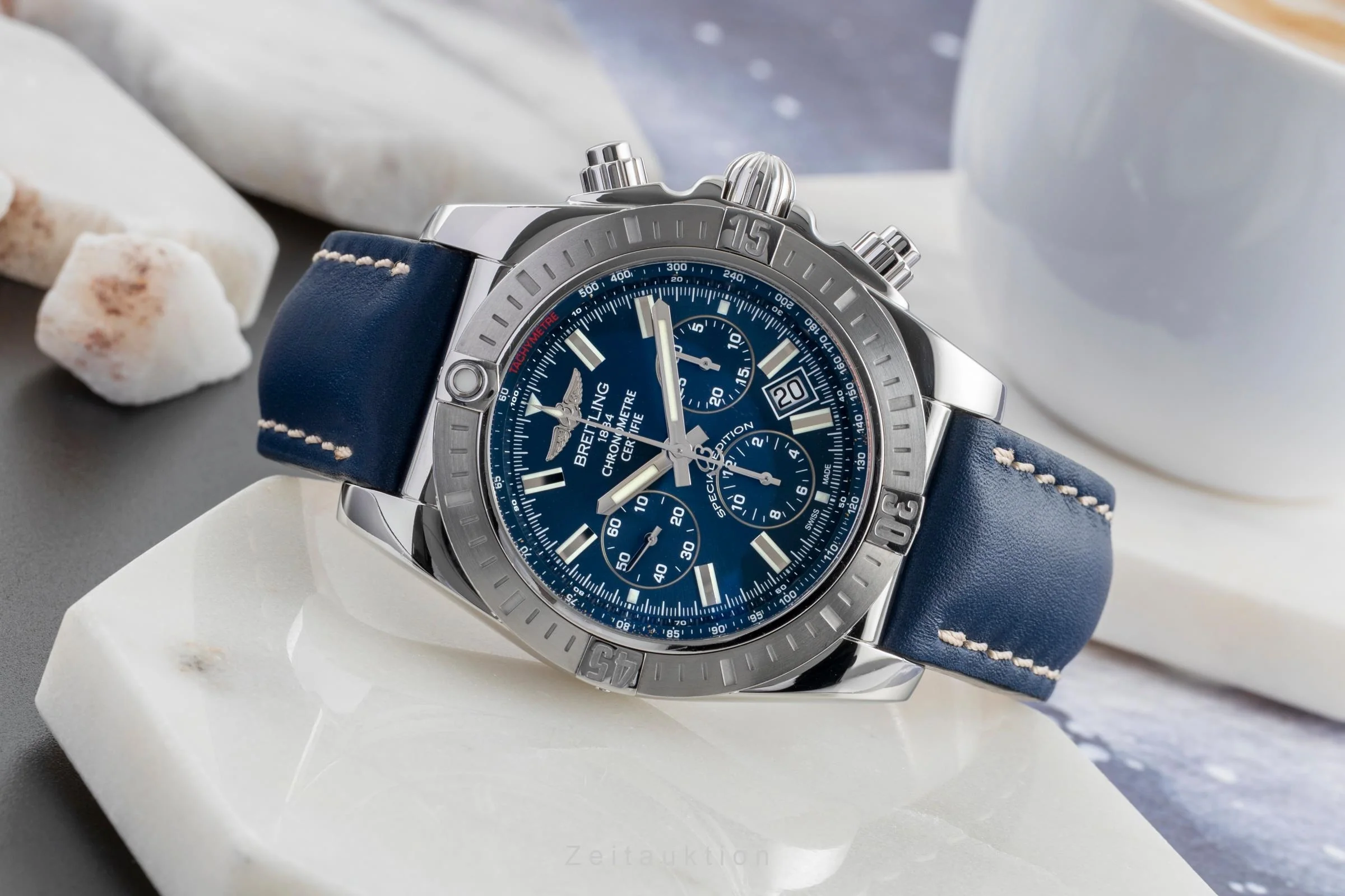 Breitling Chronomat 44 chronograph steel automatic men's watch AB0115  [2503603] - Image 3