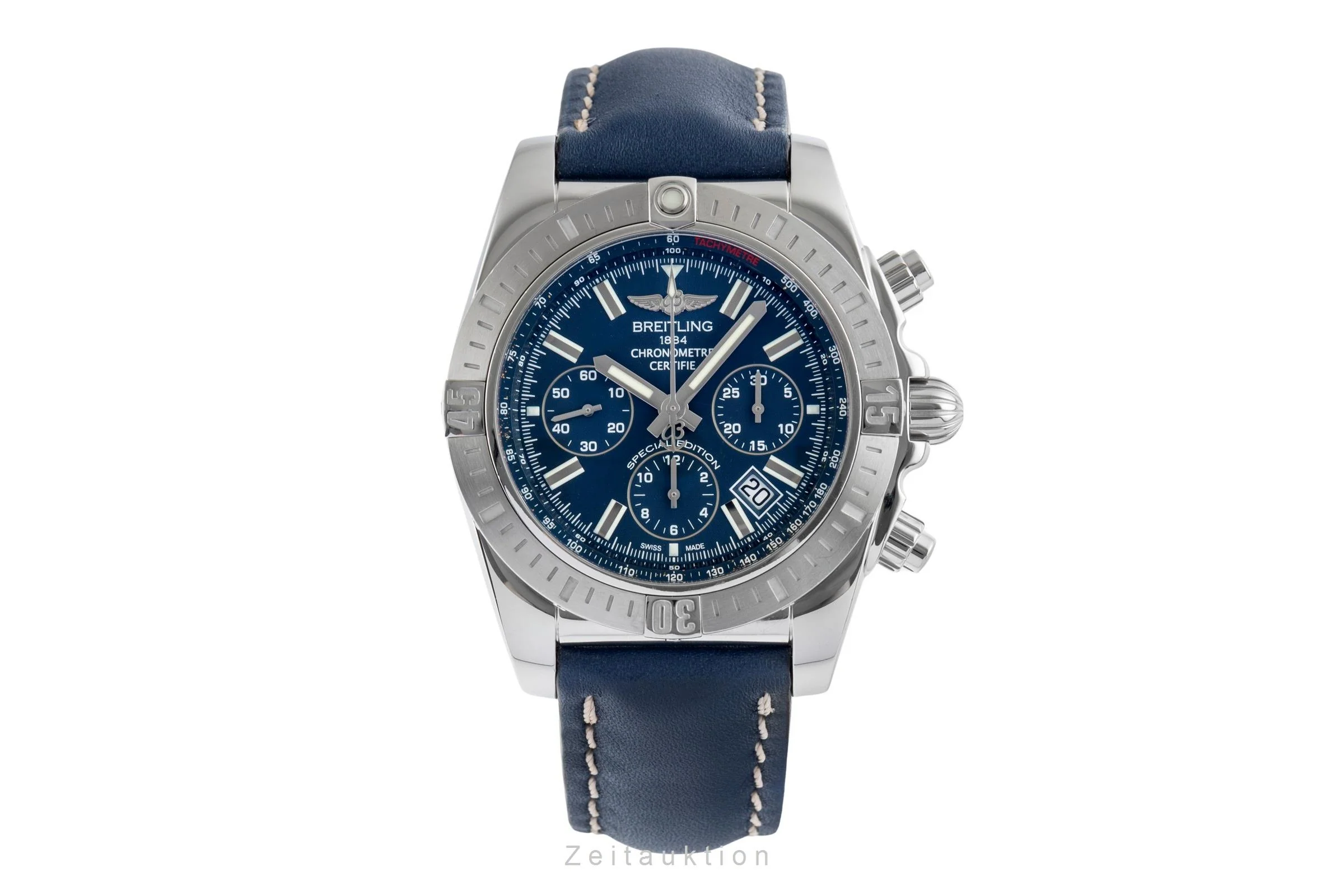 Breitling Chronomat 44 chronograph steel automatic men's watch AB0115  [2503603] - Image 5