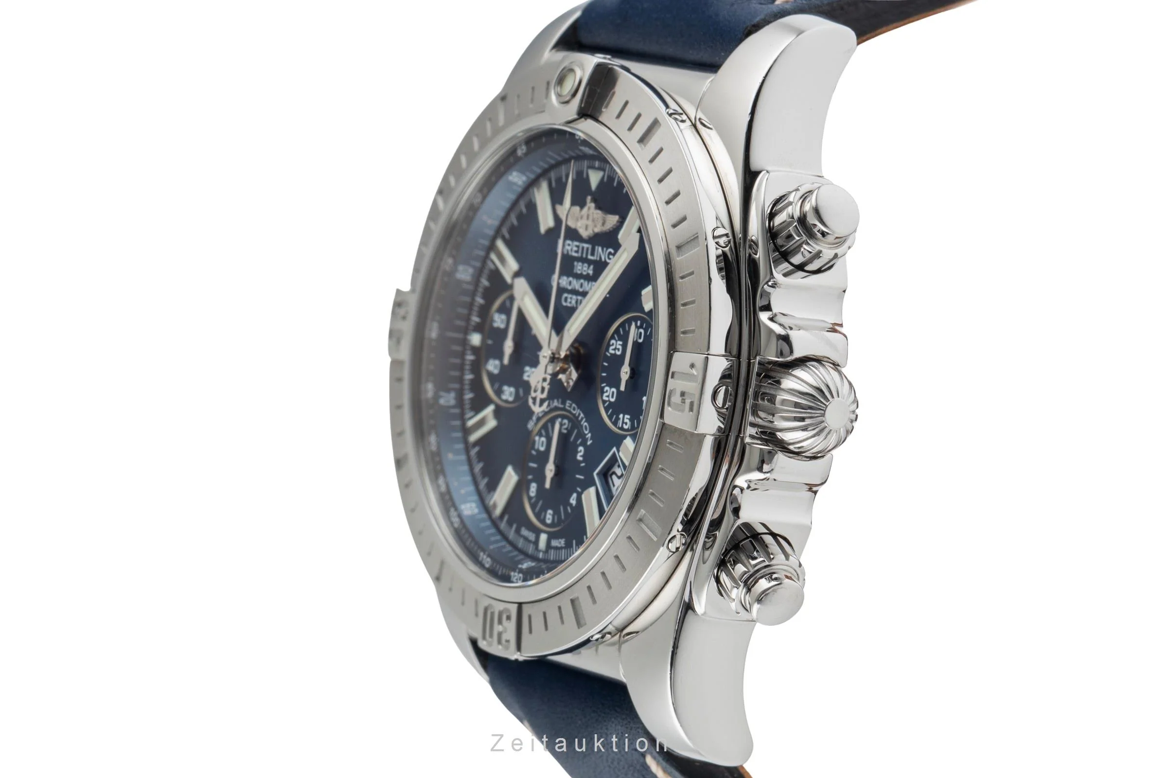 Breitling Chronomat 44 chronograph steel automatic men's watch AB0115  [2503603] - Image 7