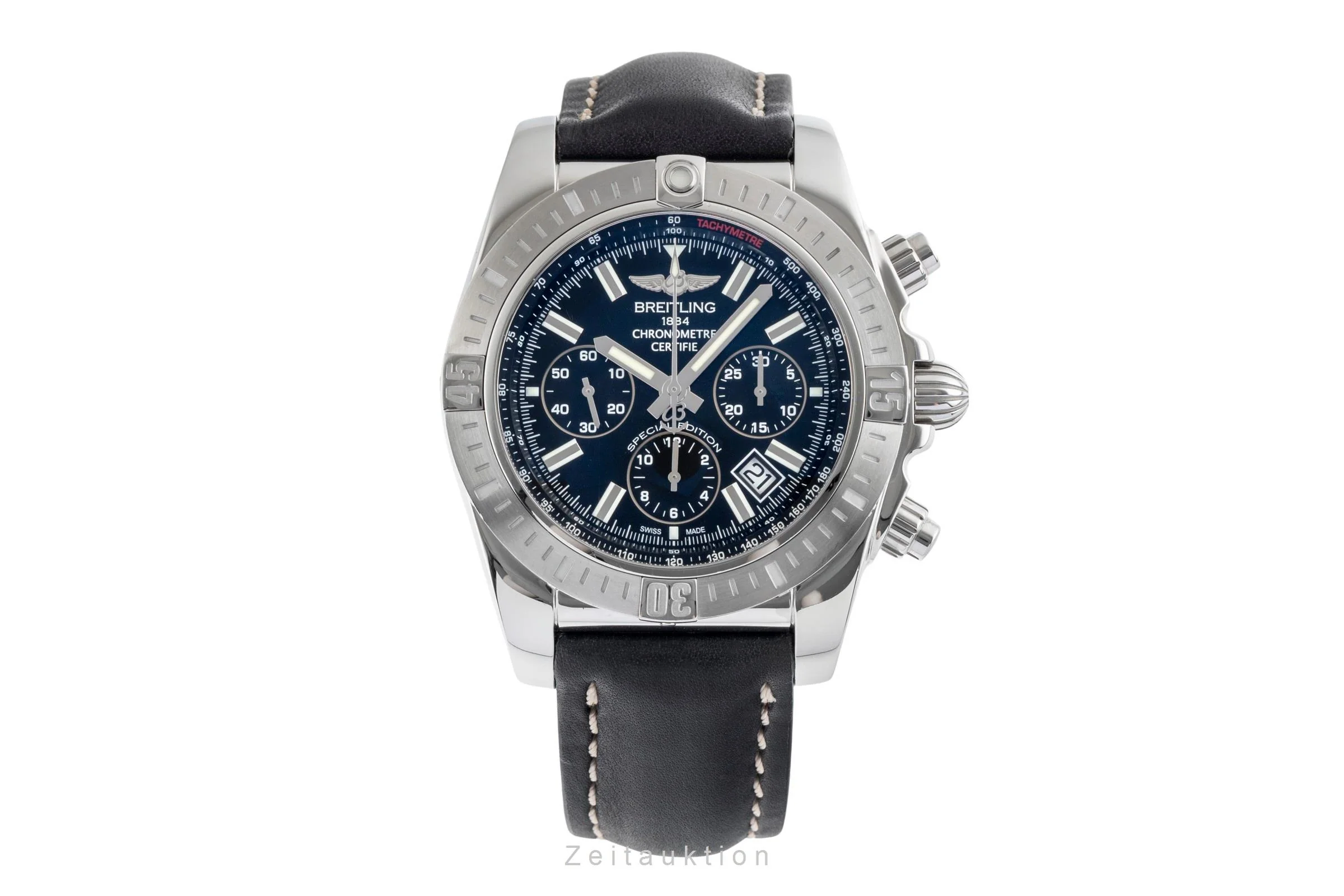 Breitling Chronomat 44 chronograph steel automatic men's watch AB0115  [2503604] - Image 5