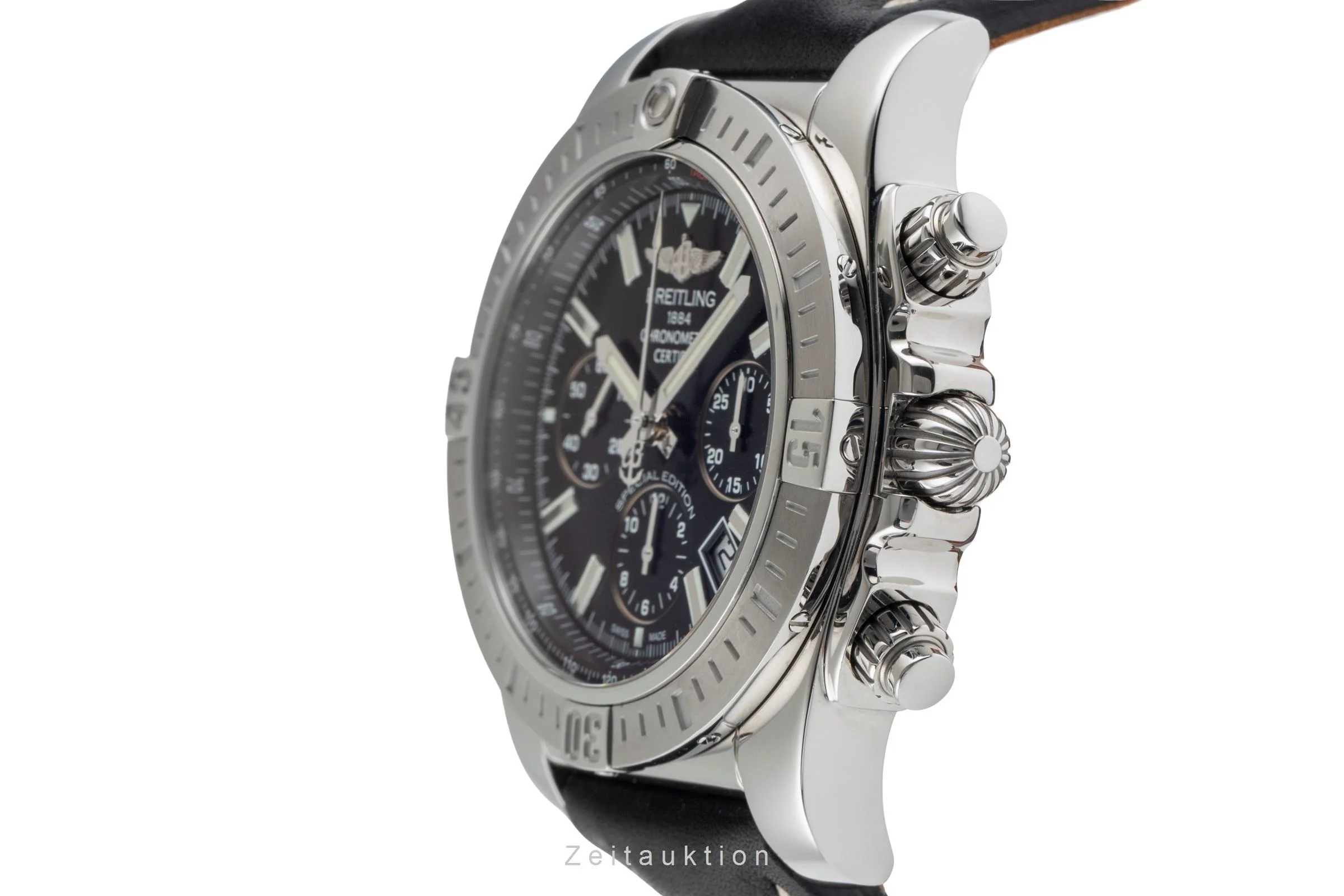 Breitling Chronomat 44 chronograph steel automatic men's watch AB0115  [2503604] - Image 7