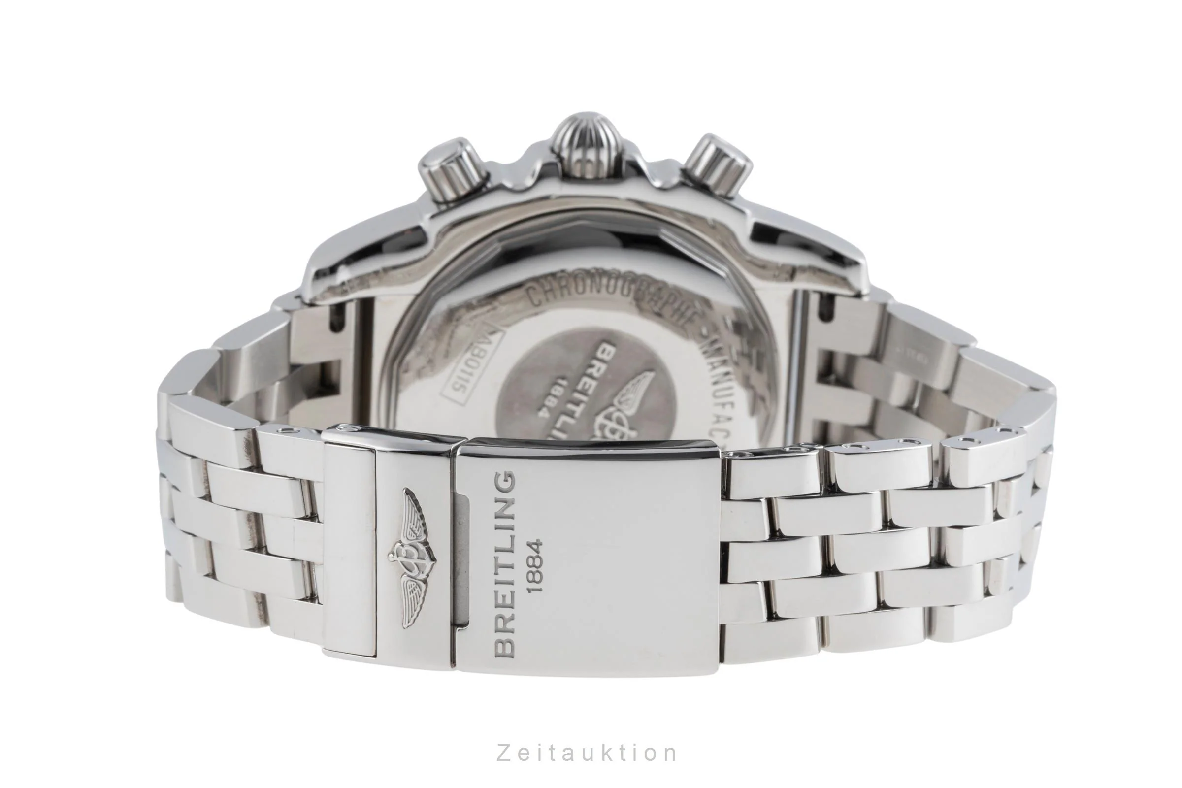 Breitling Chronomat 44 chronograph steel automatic men's watch AB011511/BF70  [2503309] - Image 13