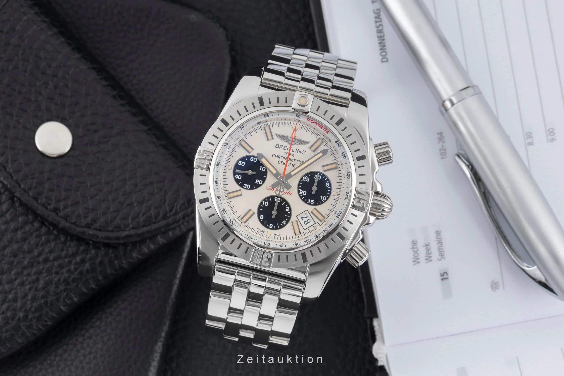 Breitling Chronomat 44 chronograph steel automatic men's watch AB01154G/G786	  [2506937] - Image 4