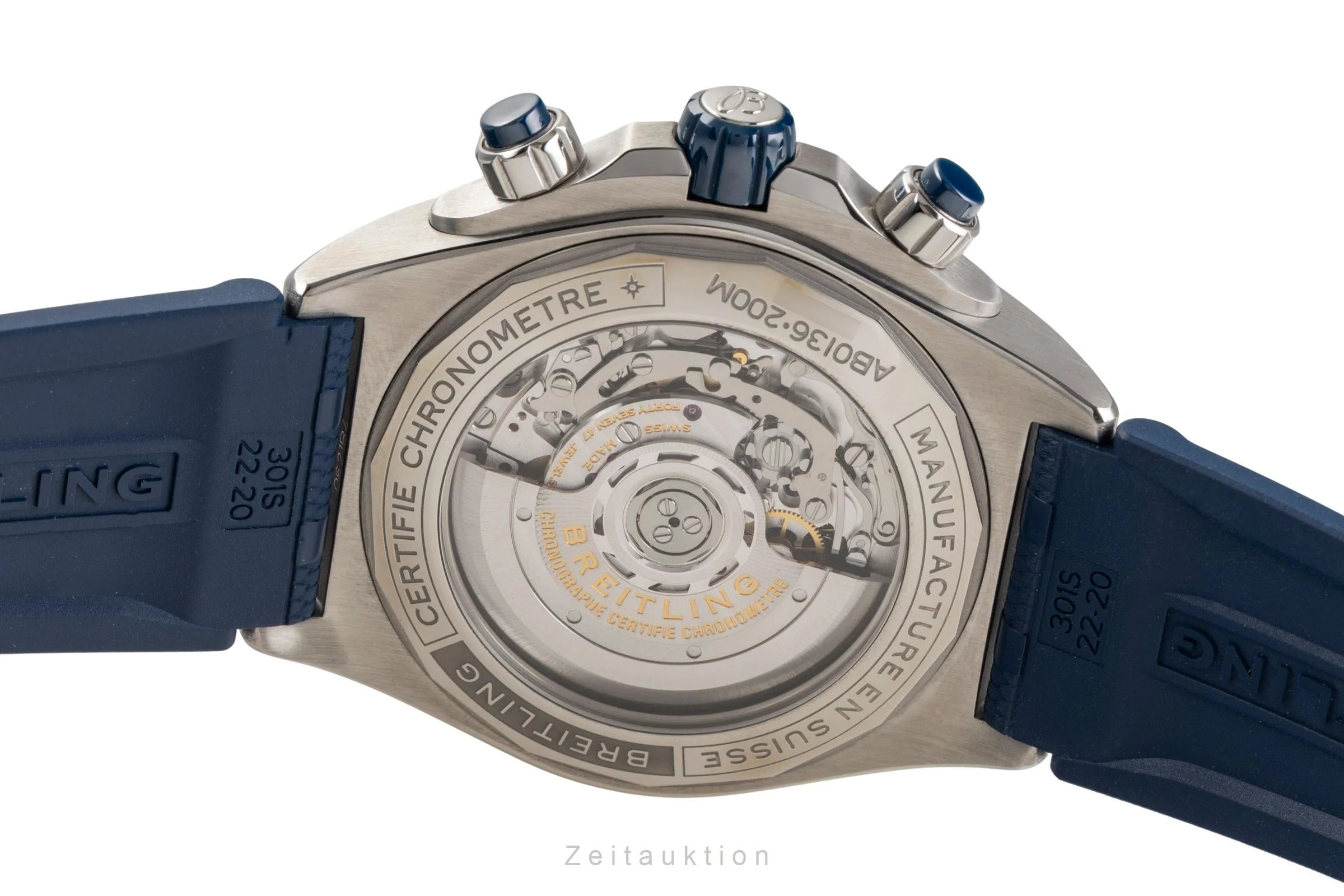 Breitling Chronomat 44 chronograph steel automatic men's watch AB0136 LP: 9850EUR  [2503225] - Image 12