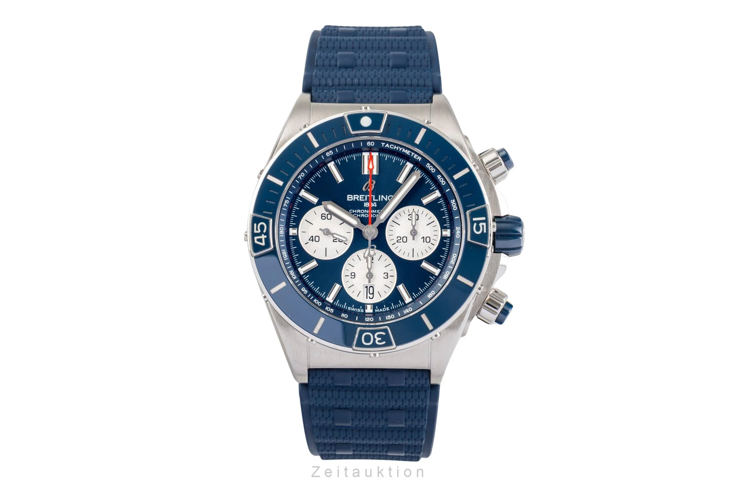 Breitling Chronomat 44 chronograph steel automatic men's watch AB0136 LP: 9850EUR  [2503225] - Image 5