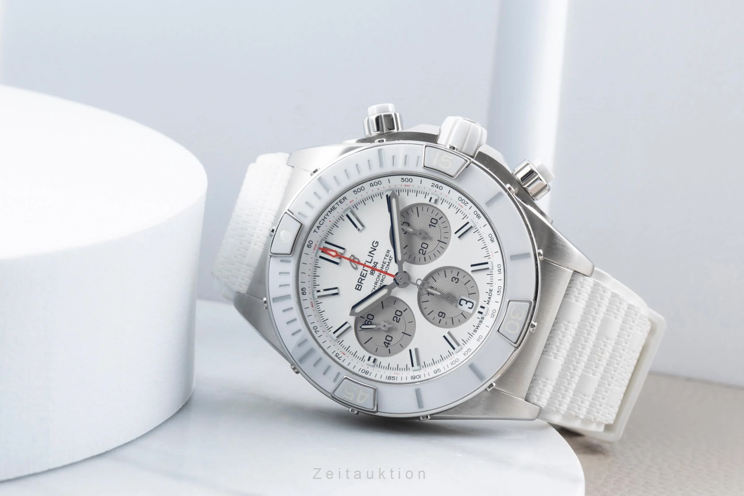 Breitling Chronomat 44 chronograph steel automatic men's watch AB0136  [2505471] - Image 3