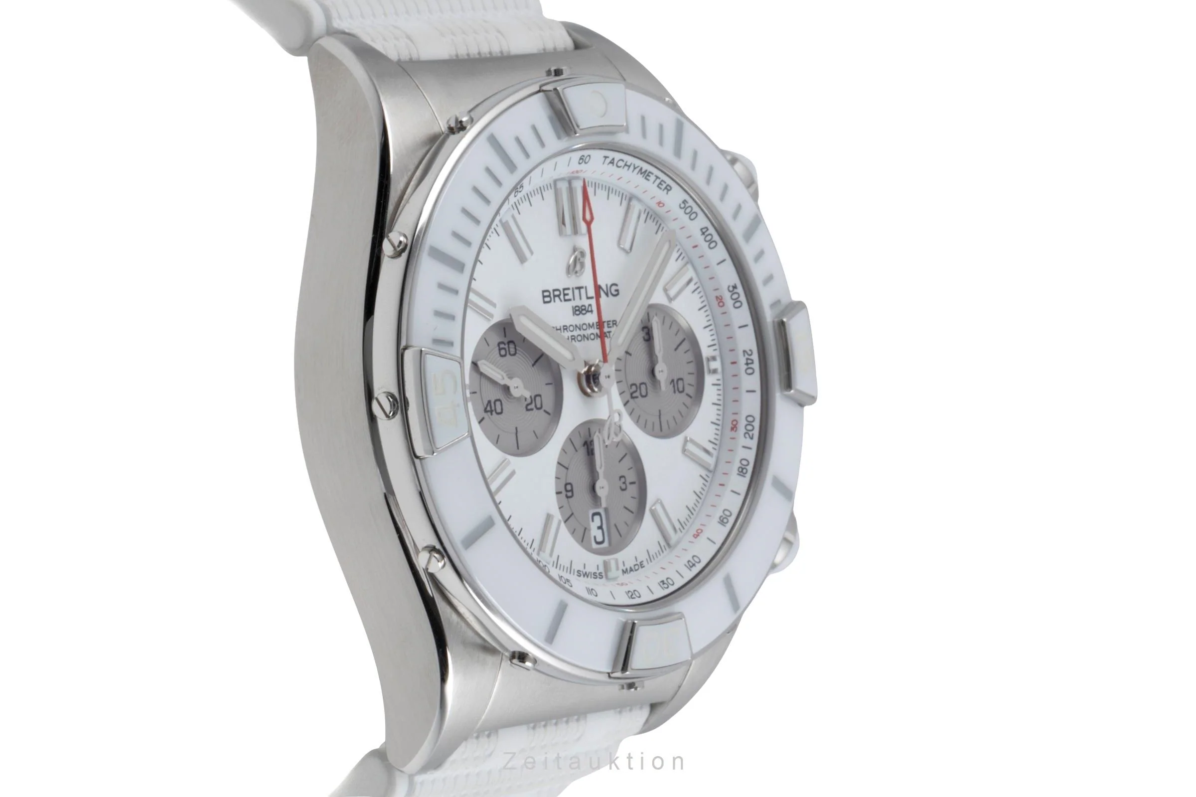 Breitling Chronomat 44 chronograph steel automatic men's watch AB0136  [2505471] - Image 8
