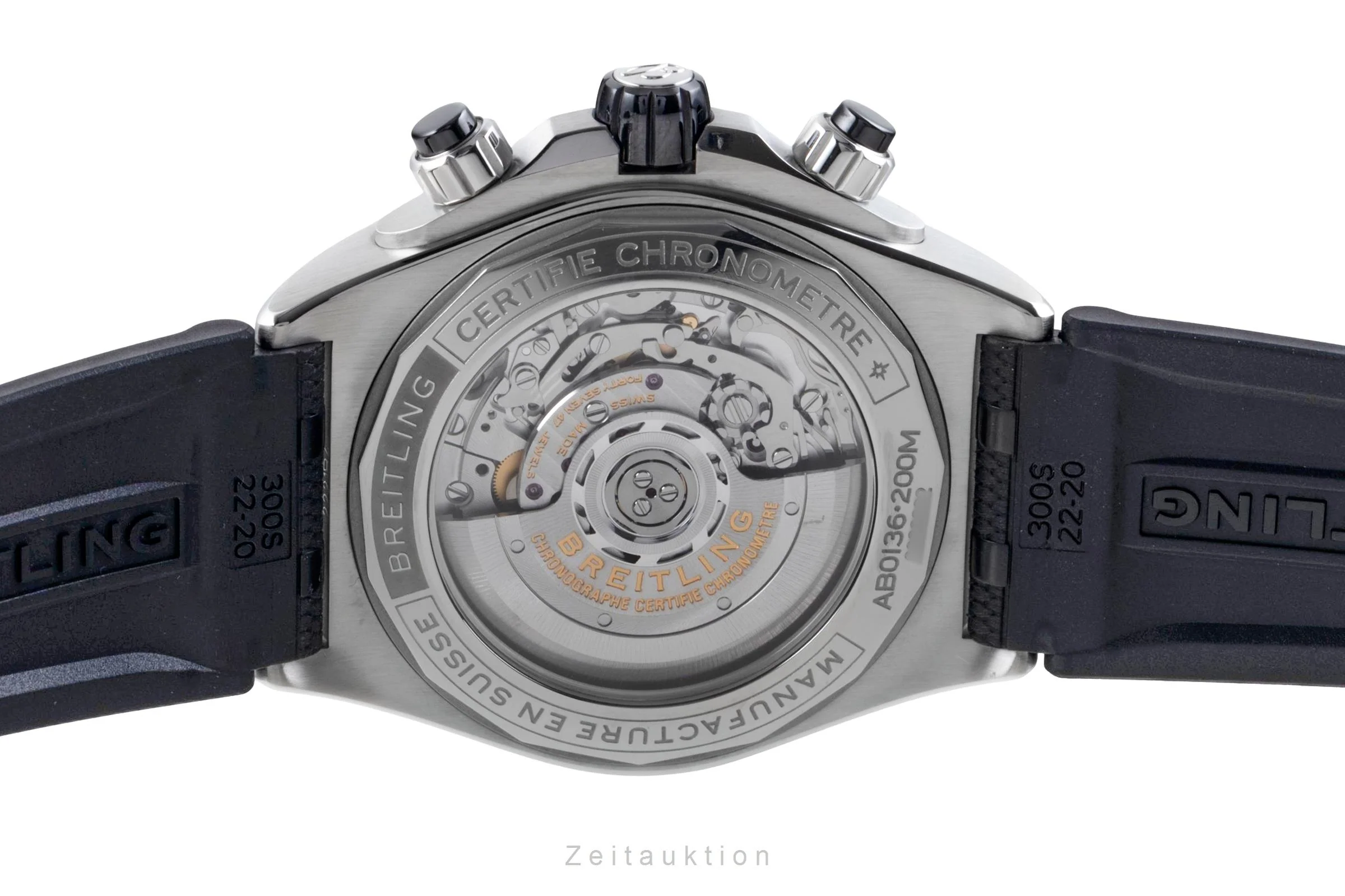 Breitling Chronomat 44 chronograph steel automatic men's watch AB0136 LP: 9850EUR  [2506523] - Image 12