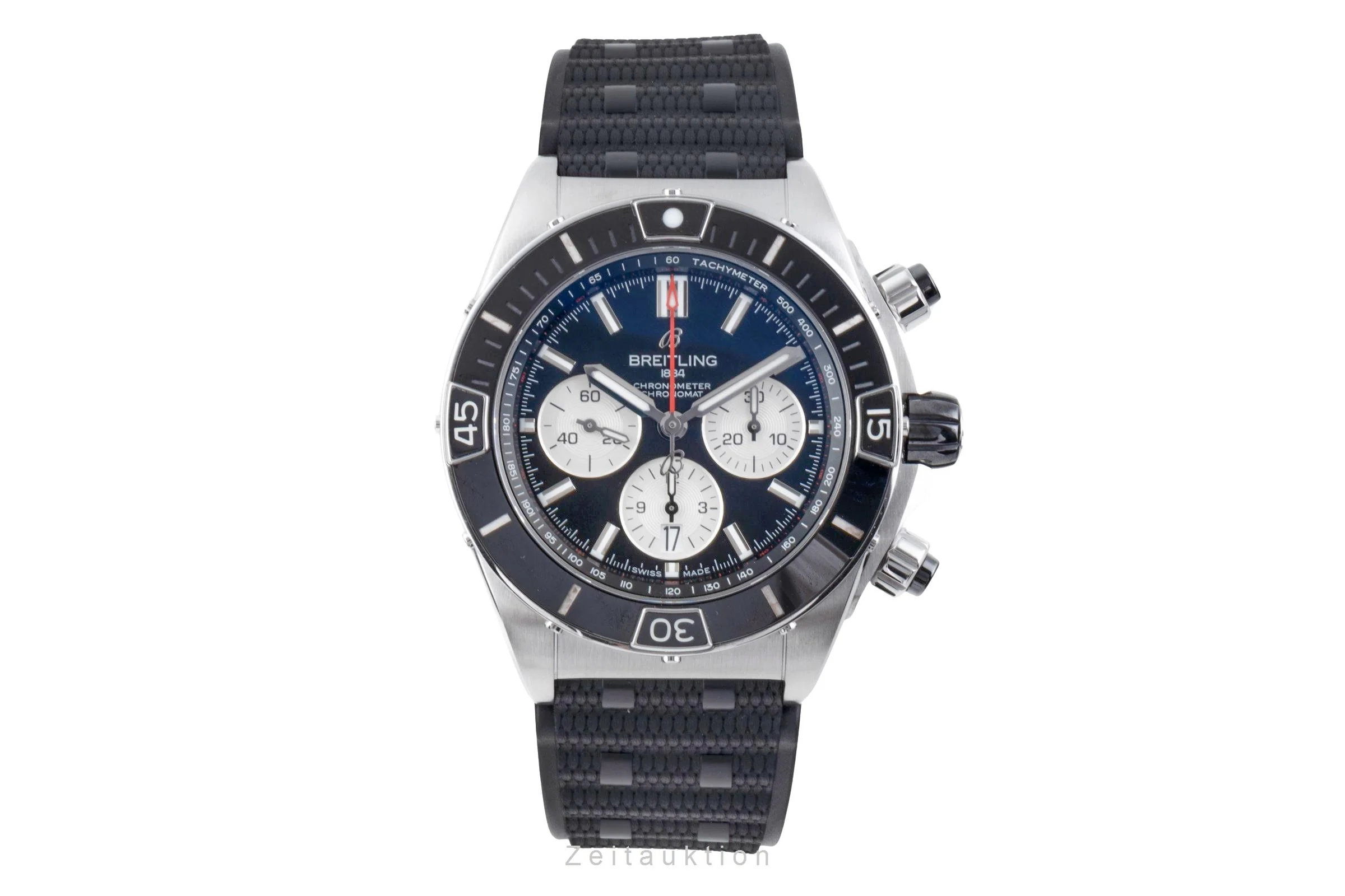 Breitling Chronomat 44 chronograph steel automatic men's watch AB0136 LP: 9850EUR  [2506523] - Image 5