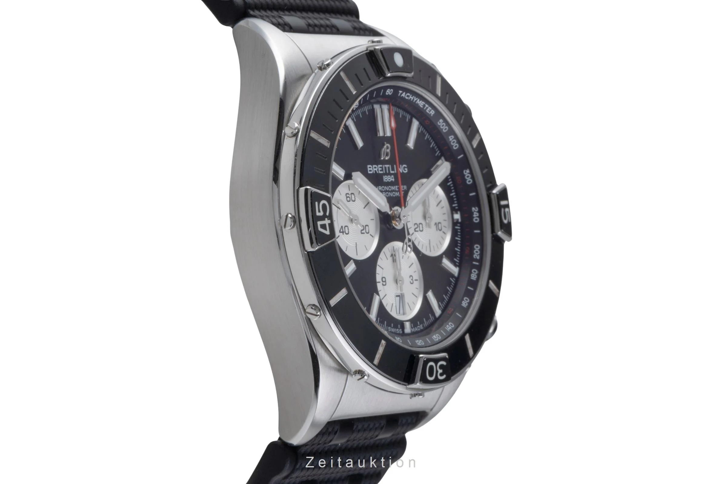 Breitling Chronomat 44 chronograph steel automatic men's watch AB0136 LP: 9850EUR  [2506523] - Image 8