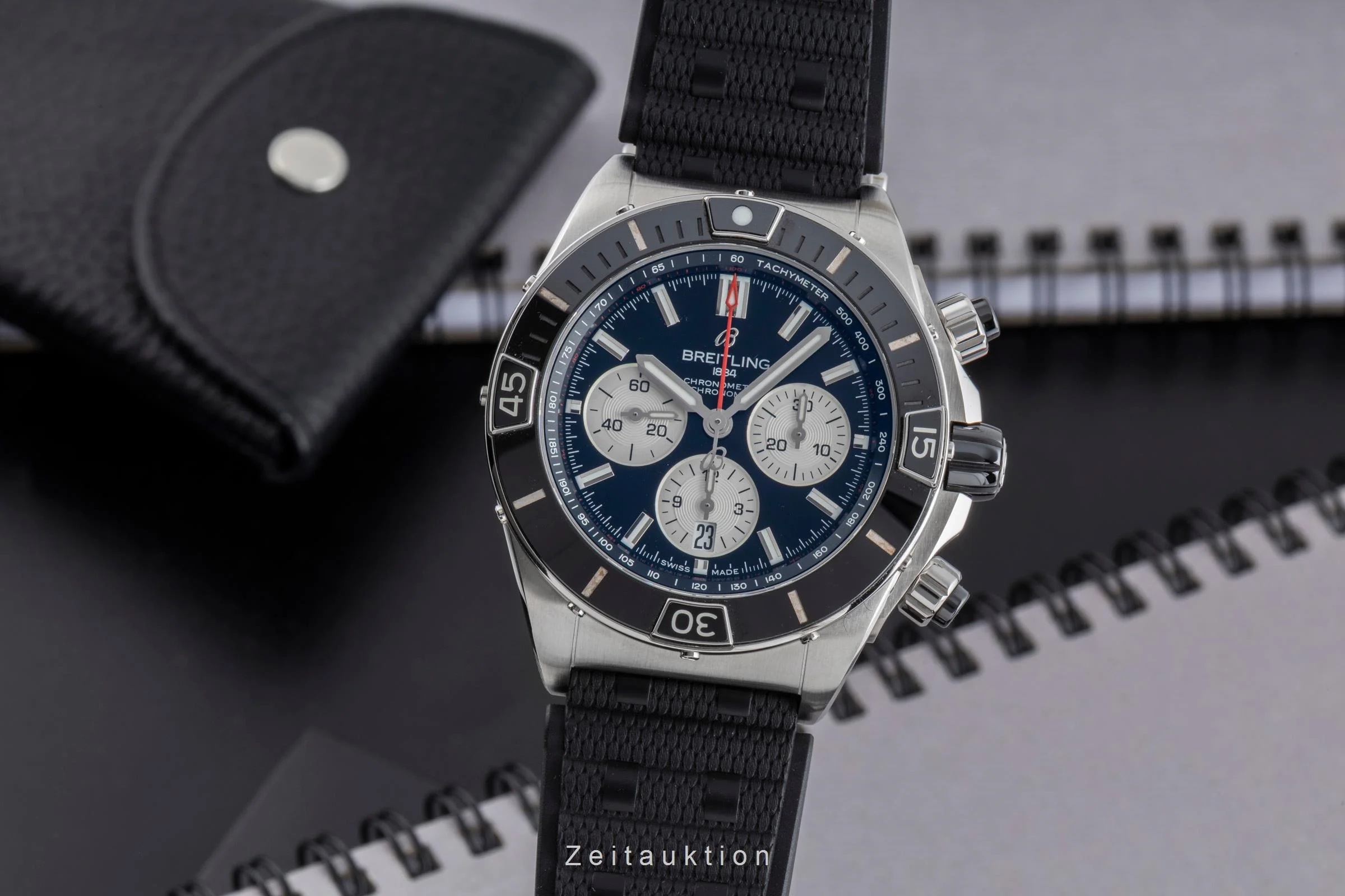 Breitling Chronomat 44 chronograph steel automatic men's watch AB0136251B1S1 LP: 9850EUR  [2502543] - Image 2