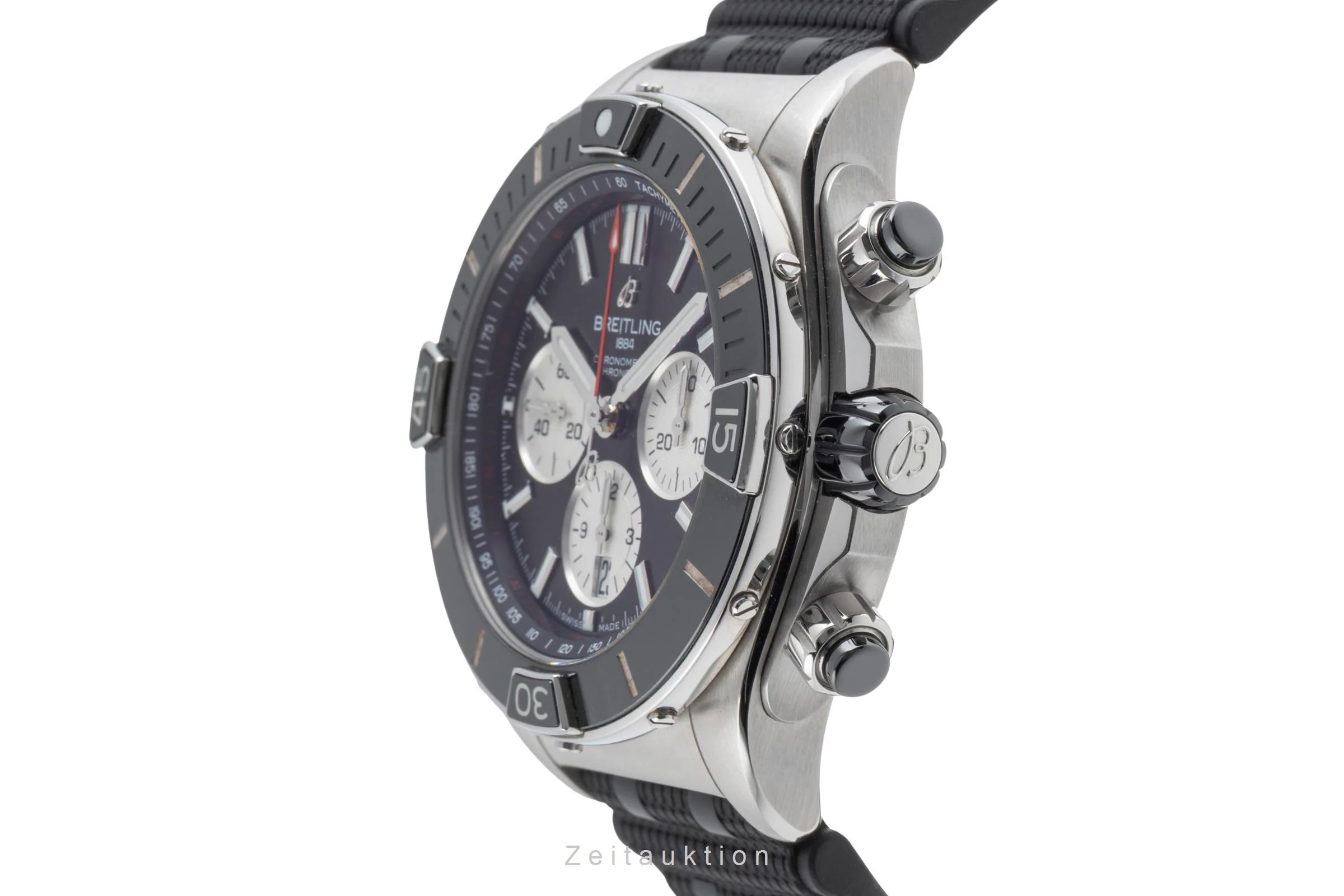 Breitling Chronomat 44 chronograph steel automatic men's watch AB0136251B1S1 LP: 9850EUR  [2502543] - Image 7