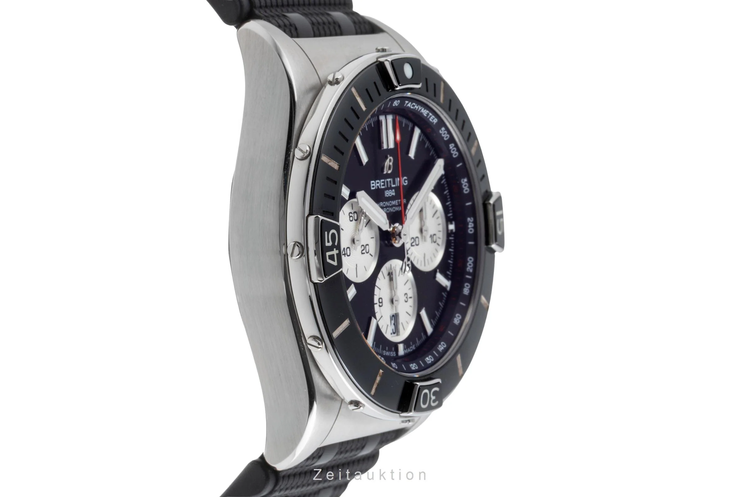 Breitling Chronomat 44 chronograph steel automatic men's watch AB0136251B1S1 LP: 9850EUR  [2502543] - Image 8