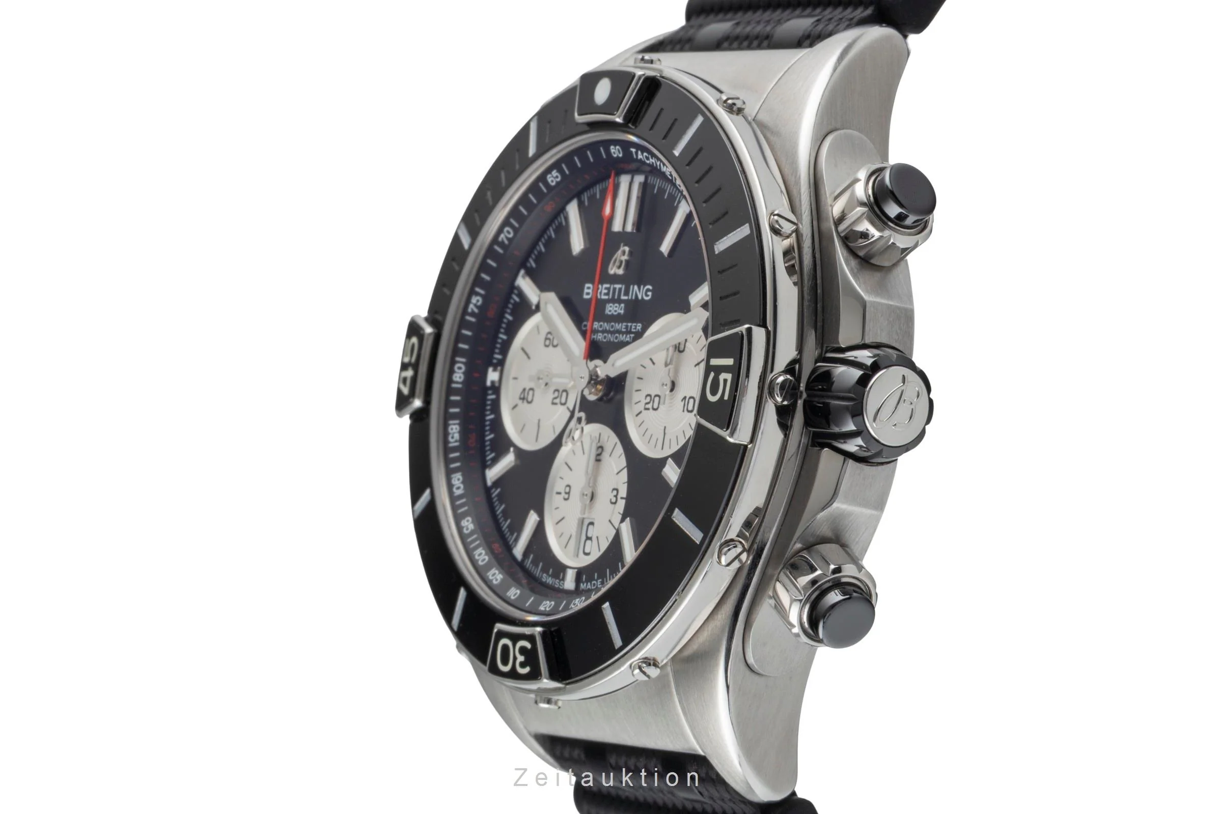 Breitling Chronomat 44 chronograph steel automatic men's watch AB0136251B1S1 LP: 10000EUR  [2600258] - Image 7