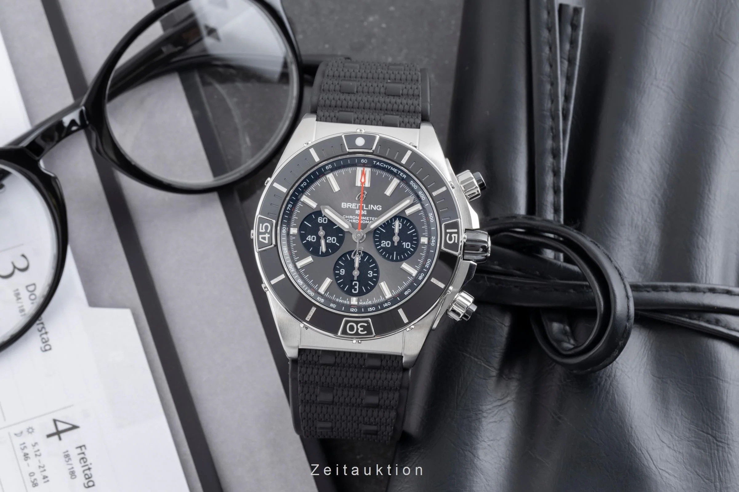 Breitling Chronomat 44 chronograph steel automatic men's watch AB0136251B2S1 LP: 9850EUR  [2503350] - Image 4