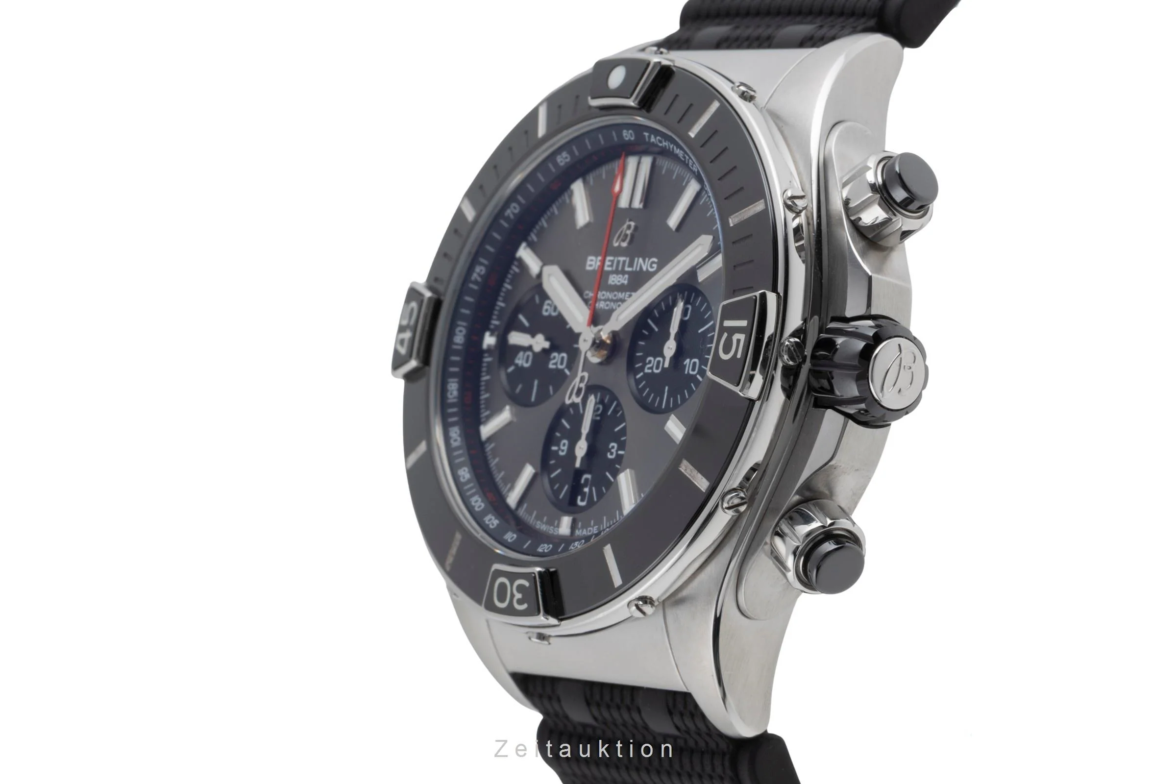 Breitling Chronomat 44 chronograph steel automatic men's watch AB0136251B2S1 LP: 9850EUR  [2503350] - Image 7