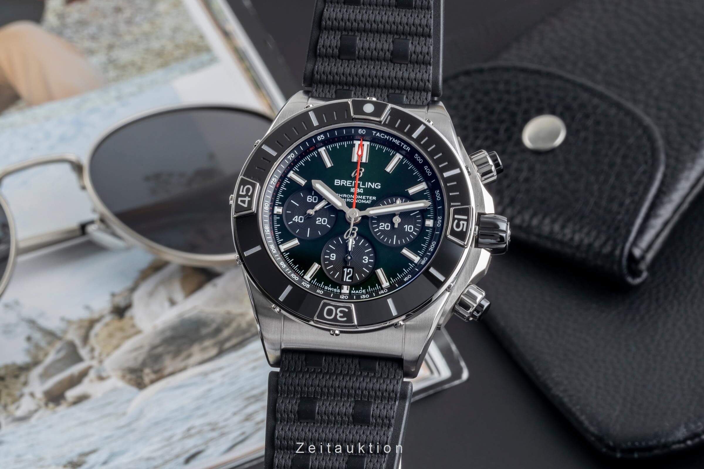 Breitling Chronomat 44 chronograph steel automatic men's watch AB0136251L1S1 LP: 9550EUR  [2501807] - Image 2