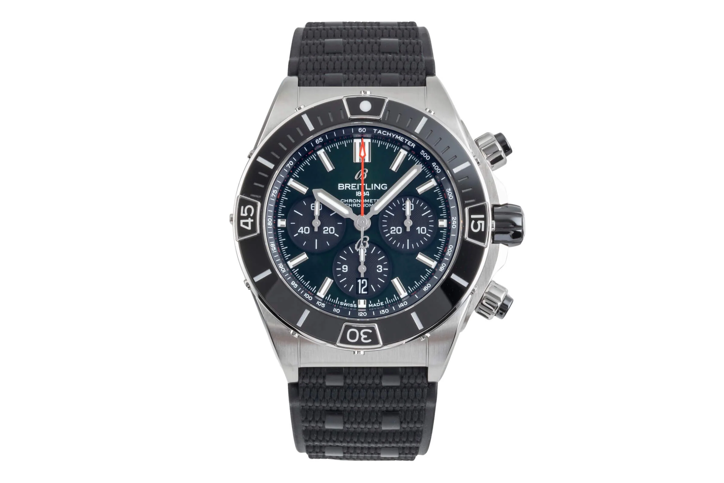 Breitling Chronomat 44 chronograph steel automatic men's watch AB0136251L1S1 LP: 9550EUR  [2501807] - Image 5