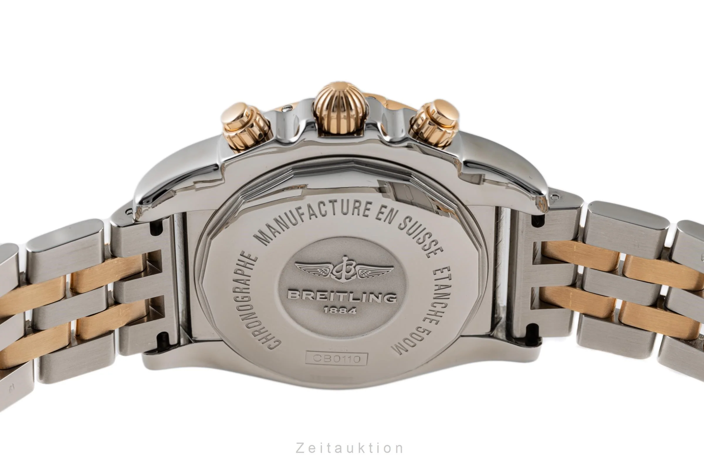 Breitling Chronomat 44 chronograph steel / gold automatic men's watch CB0110 LP: 12950EUR  [2301990] - Image 11