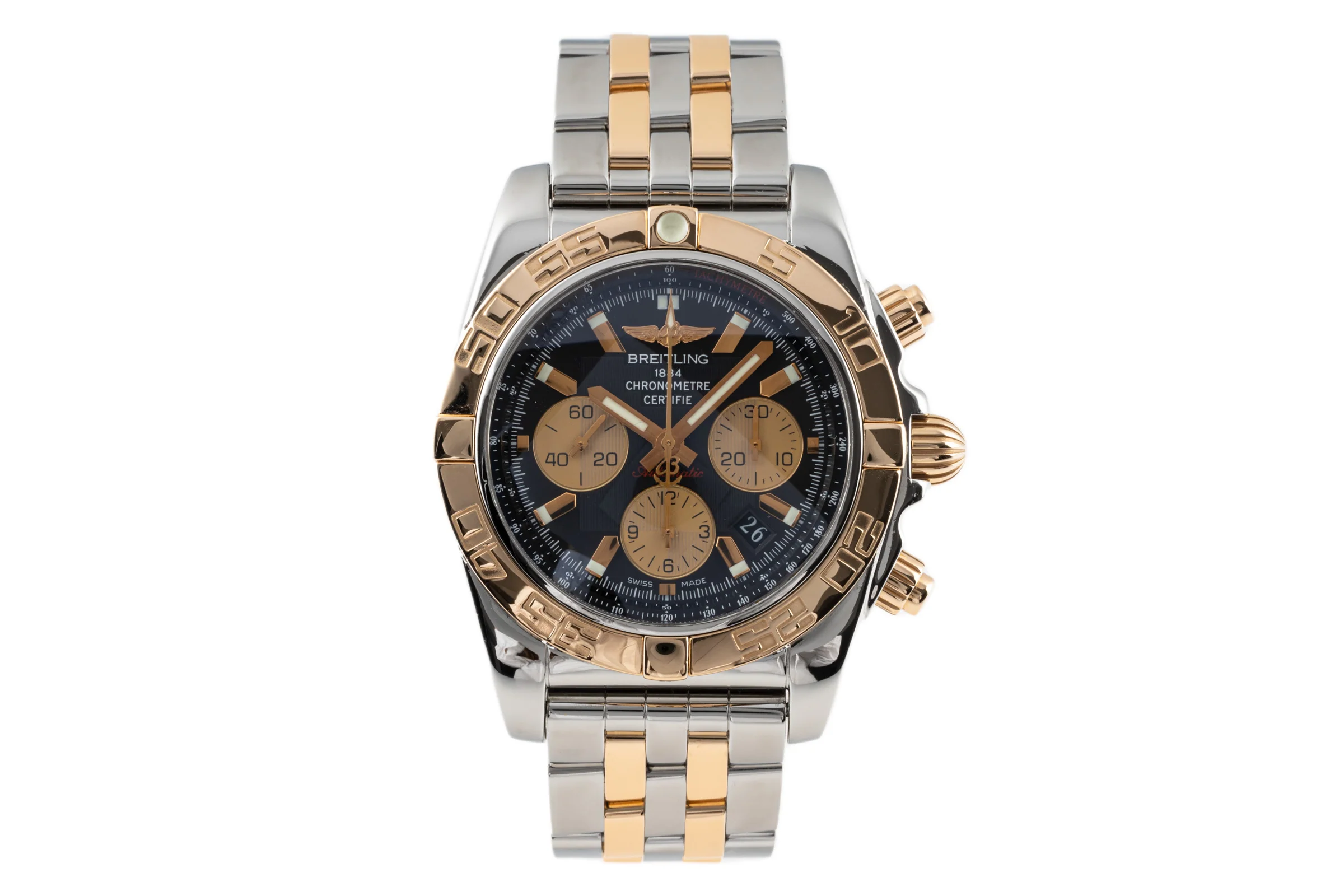 Breitling Chronomat 44 chronograph steel / gold automatic men's watch CB0110 LP: 12950EUR  [2301990] - Image 4