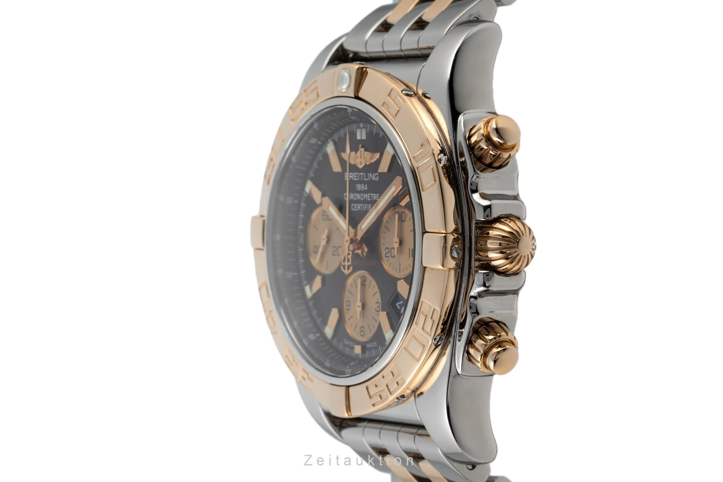 Breitling Chronomat 44 chronograph steel / gold automatic men's watch CB0110 LP: 12950EUR  [2301990] - Image 6