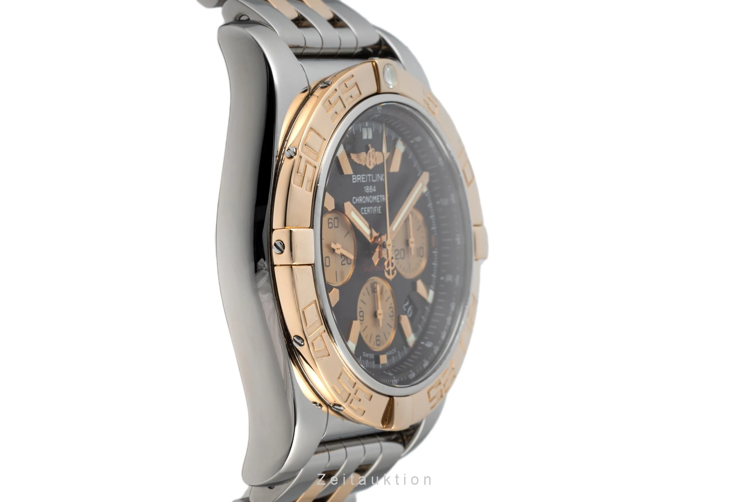 Breitling Chronomat 44 chronograph steel / gold automatic men's watch CB0110 LP: 12950EUR  [2301990] - Image 7