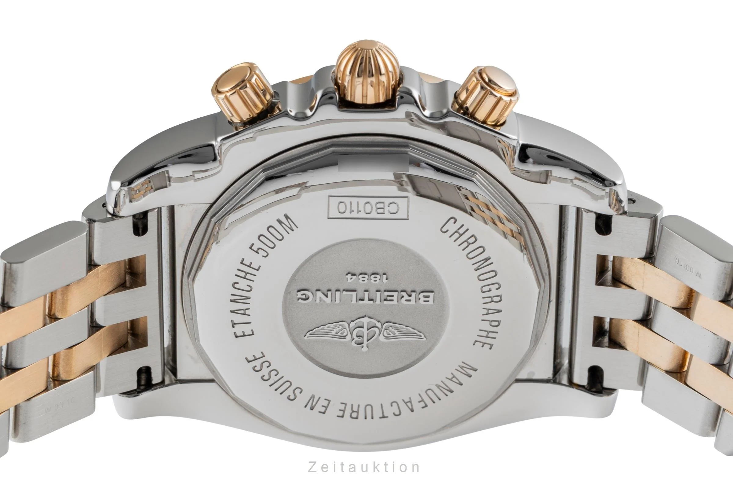 Breitling Chronomat 44 chronograph steel / gold automatic men's watch CB0110  [2502936] - Image 11