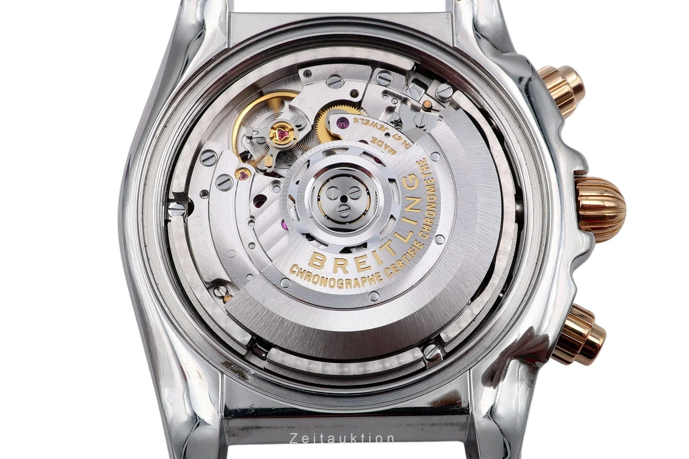 Breitling Chronomat 44 chronograph steel / gold automatic men's watch CB0110  [2502936] - Image 14