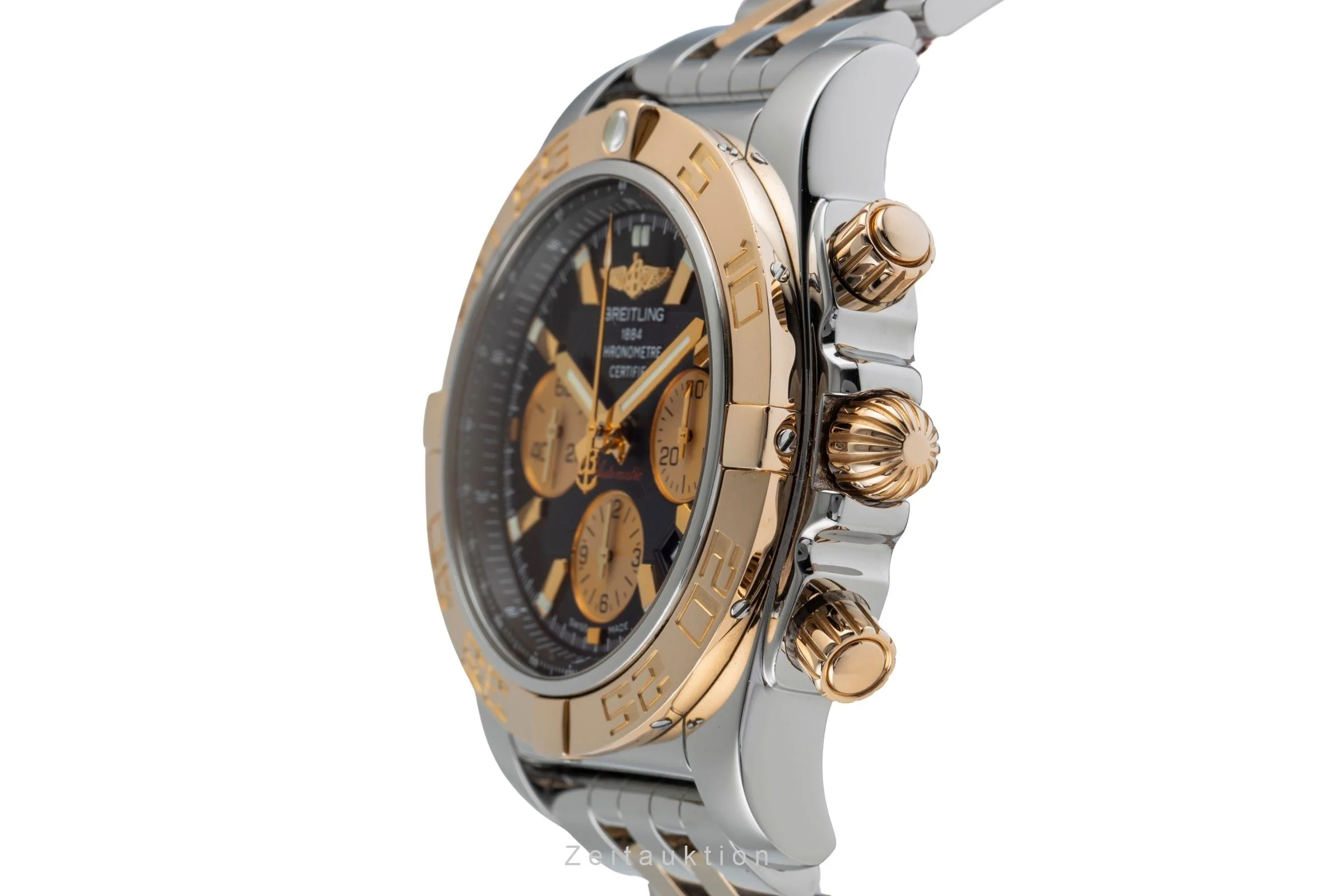 Breitling Chronomat 44 chronograph steel / gold automatic men's watch CB0110  [2502936] - Image 7