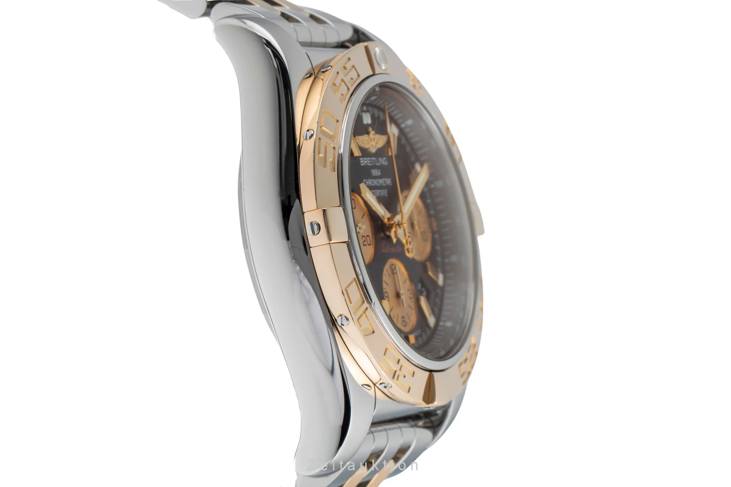 Breitling Chronomat 44 chronograph steel / gold automatic men's watch CB0110  [2502936] - Image 8